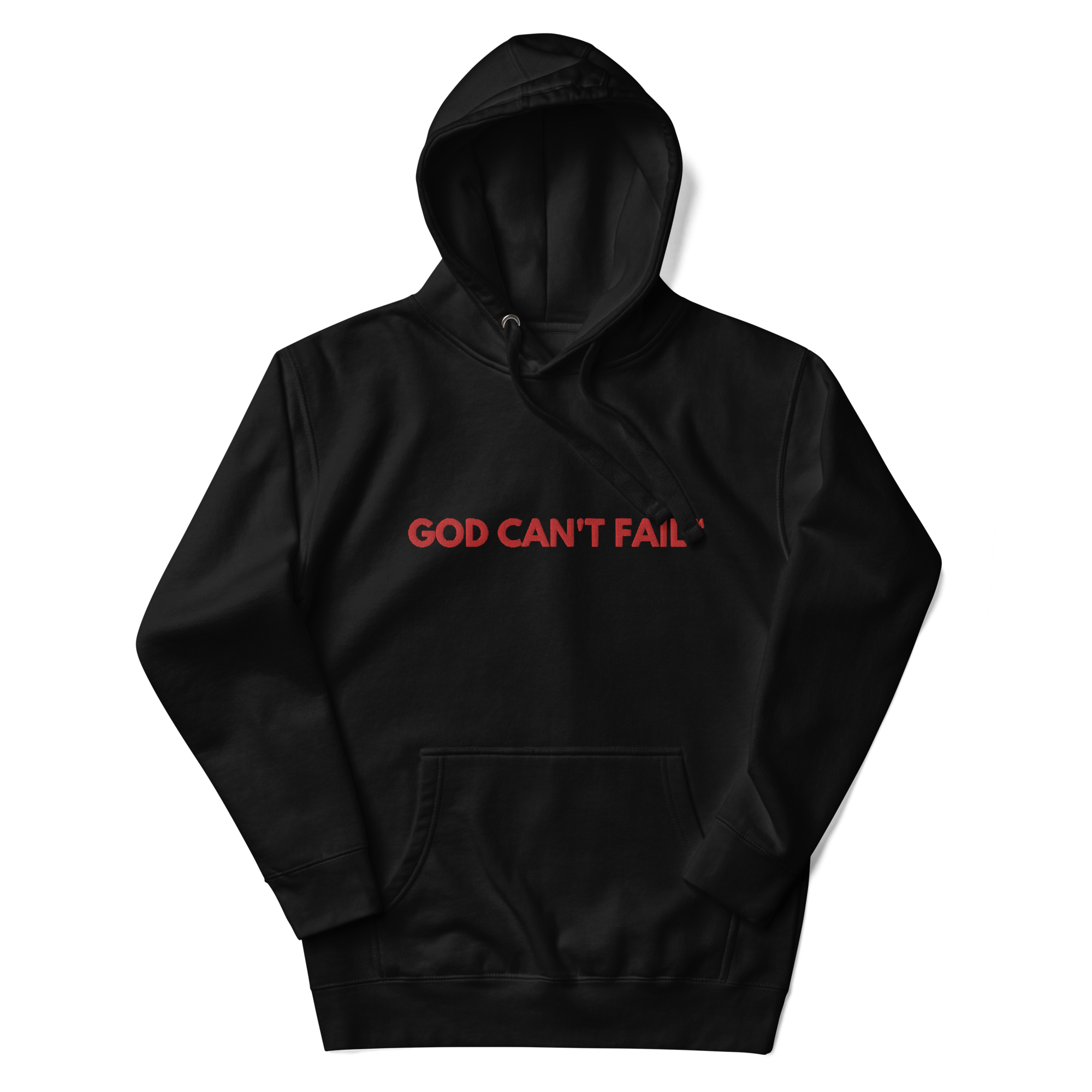 GCF Hoodie - Red Embroidery