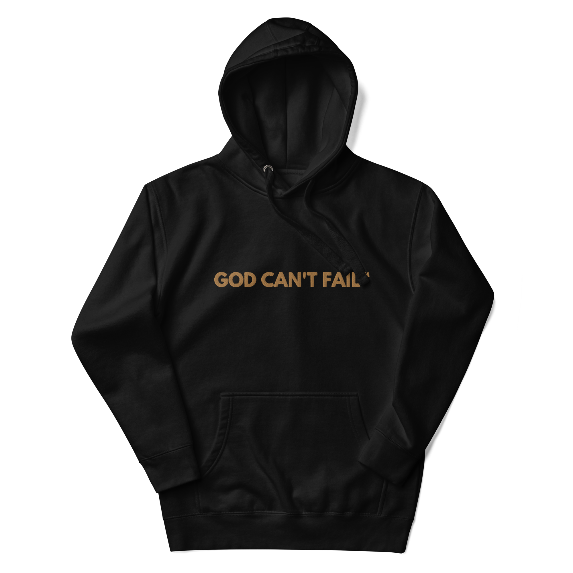 GCF Hoodie – Gold Embroidery