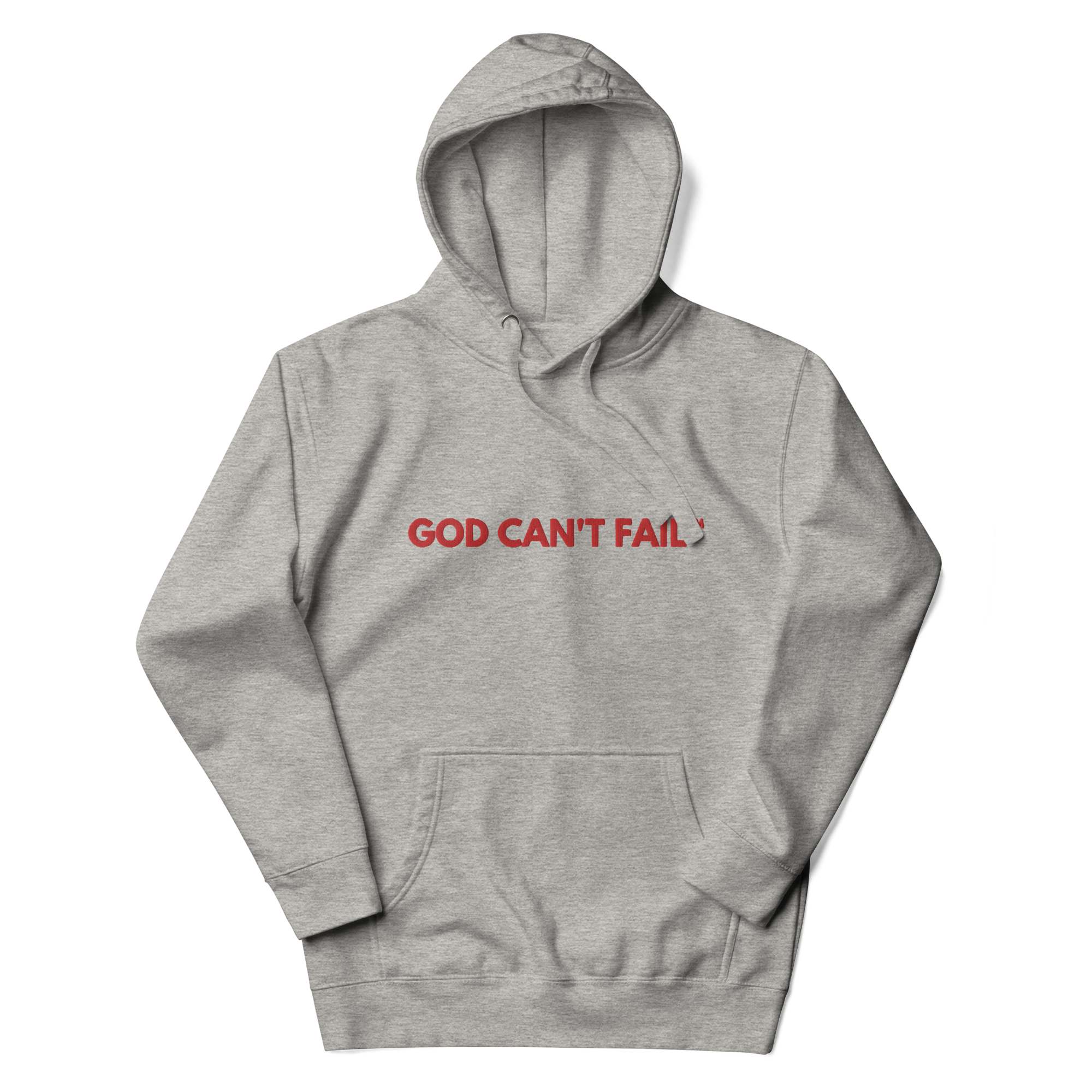 GCF Hoodie - Red Embroidery