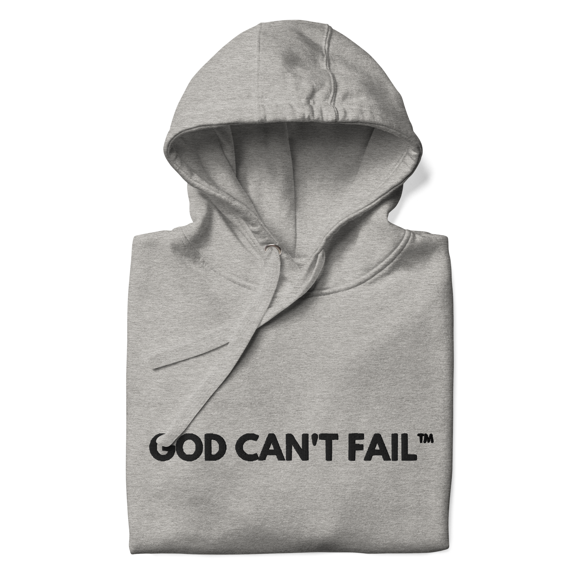 GCF Hoodie - Black Embroidery