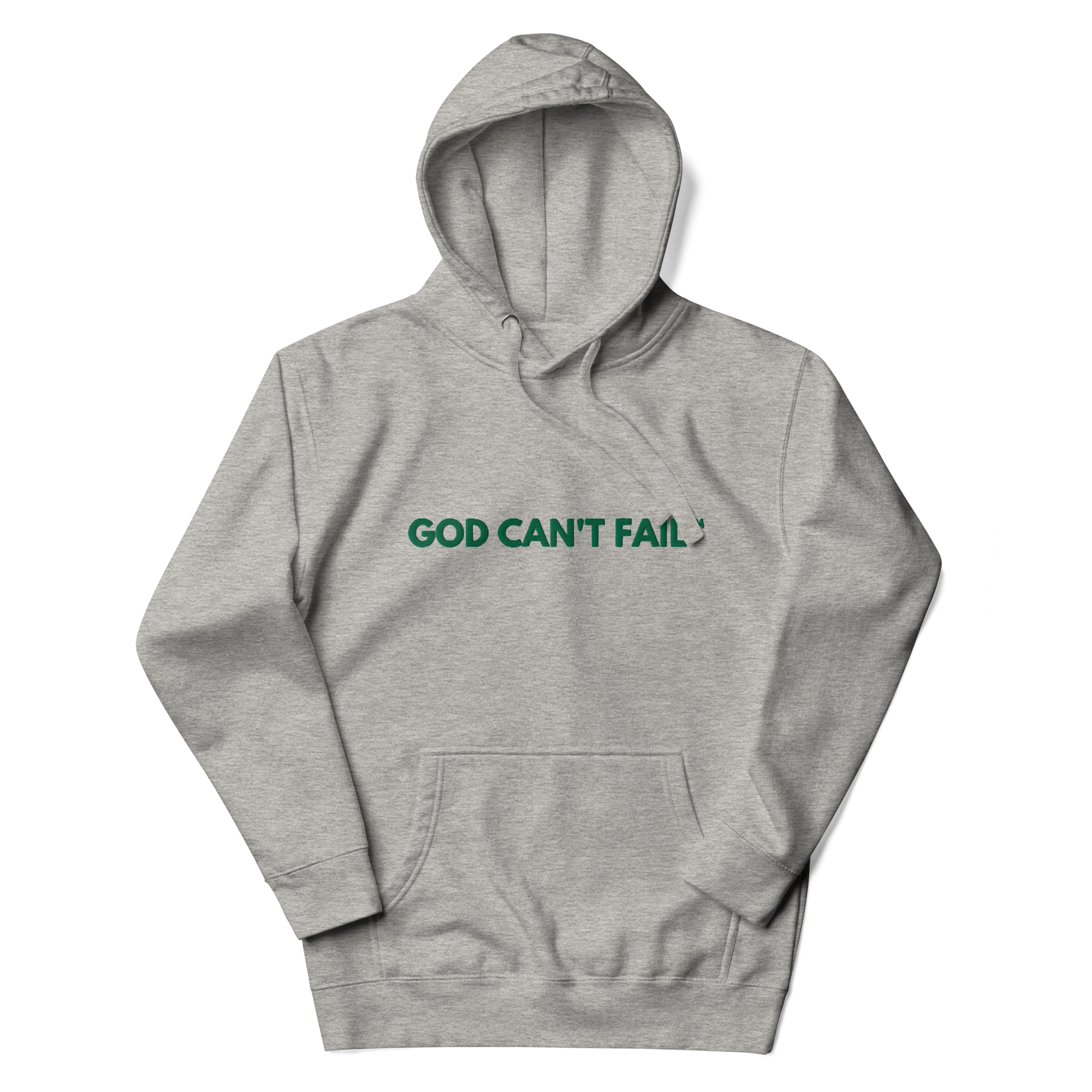 GCF Hoodie - Green Embroidery