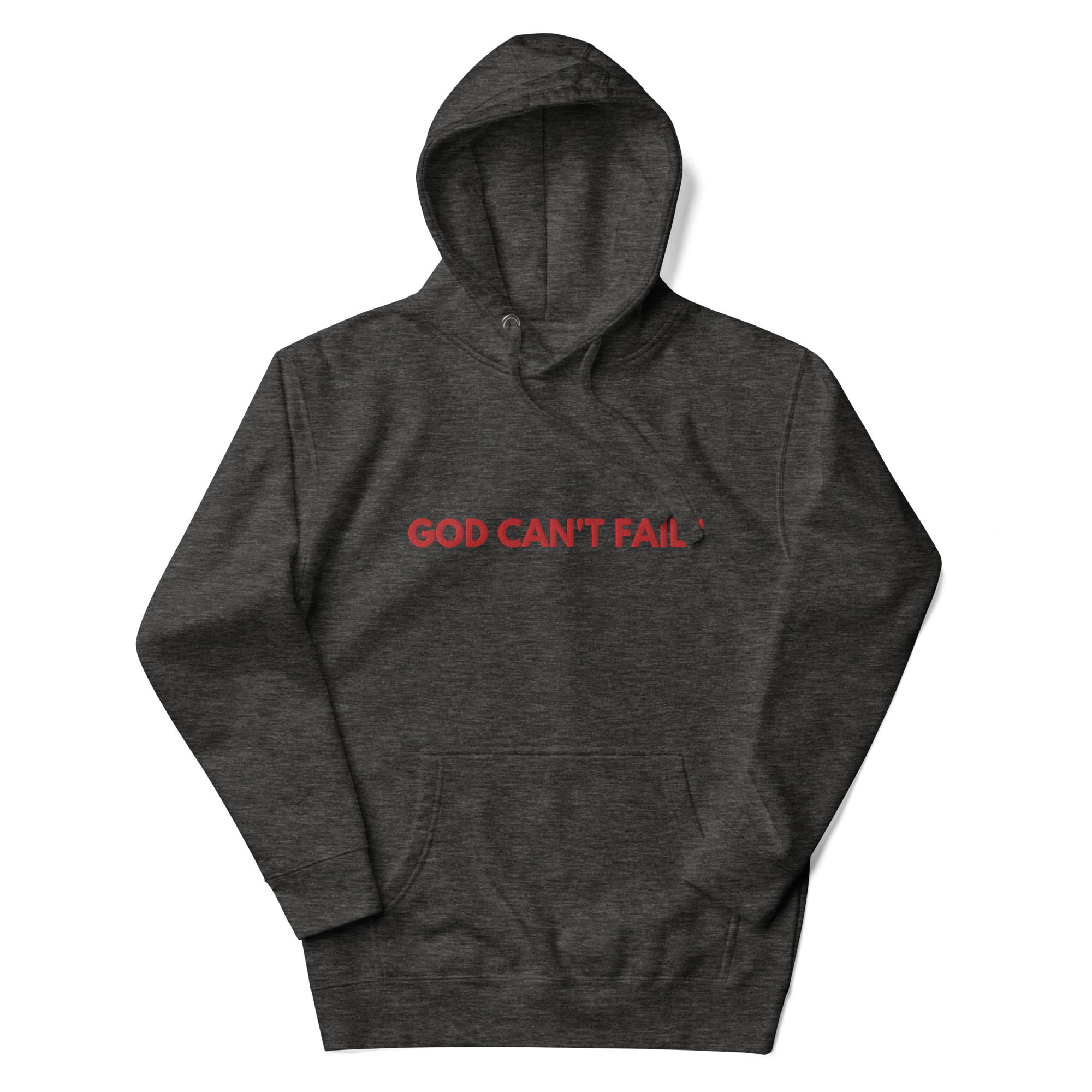 GCF Hoodie - Red Embroidery