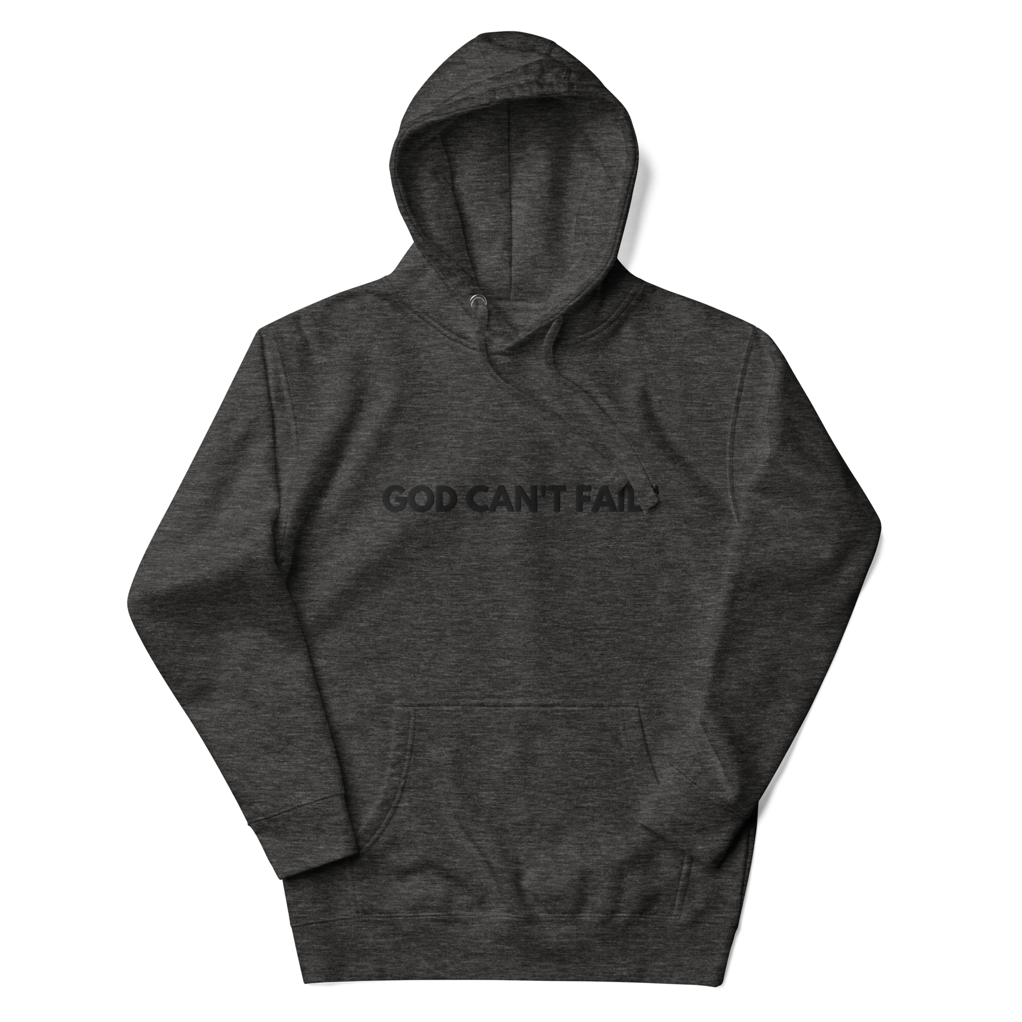 GCF Hoodie - Black Embroidery