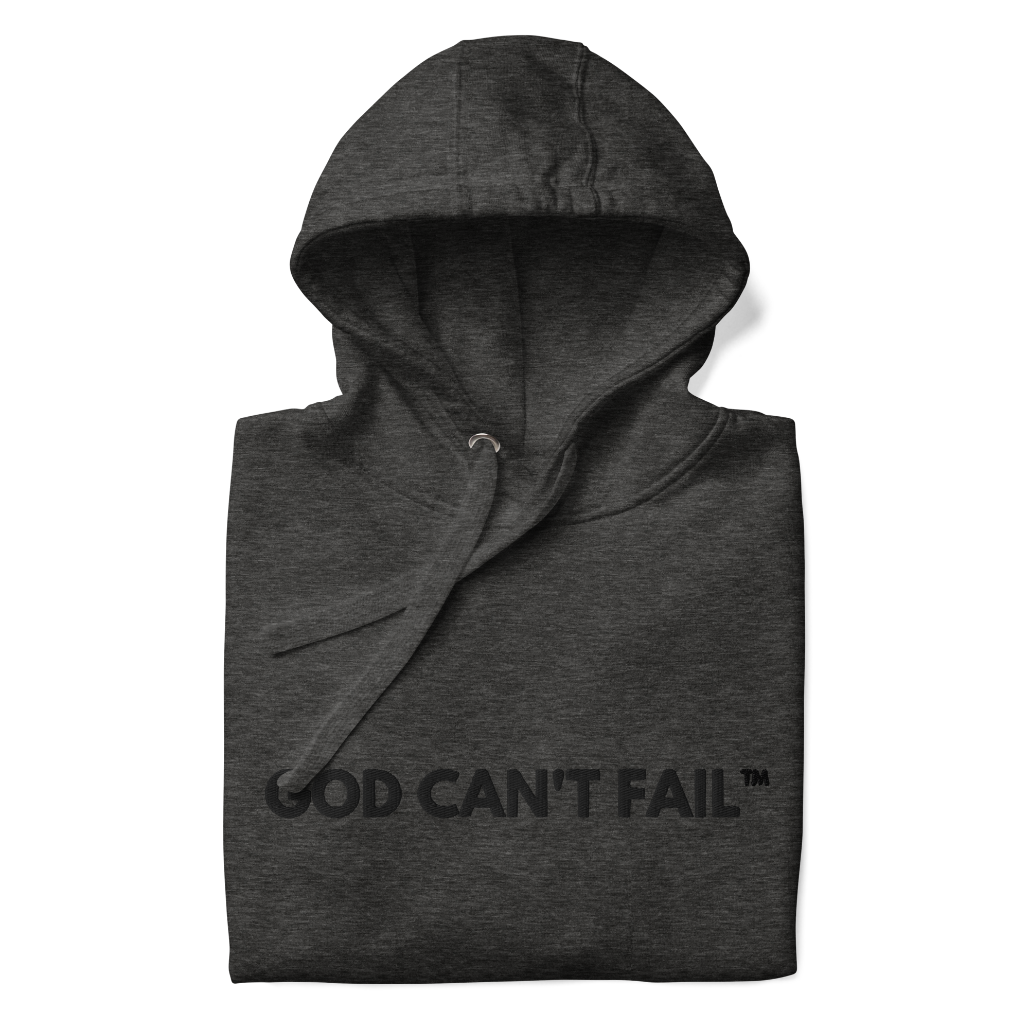 GCF Hoodie - Black Embroidery