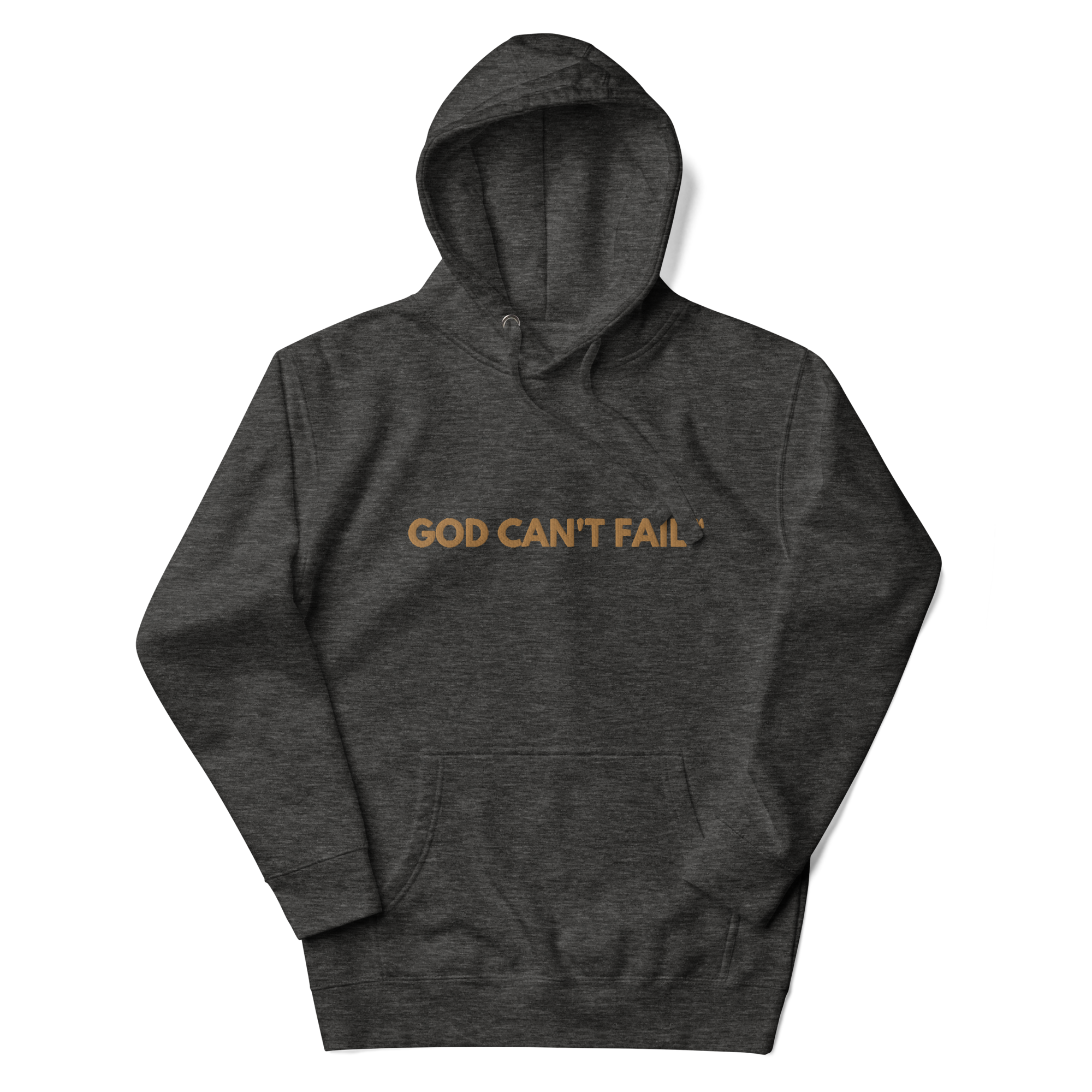 GCF Hoodie – Gold Embroidery