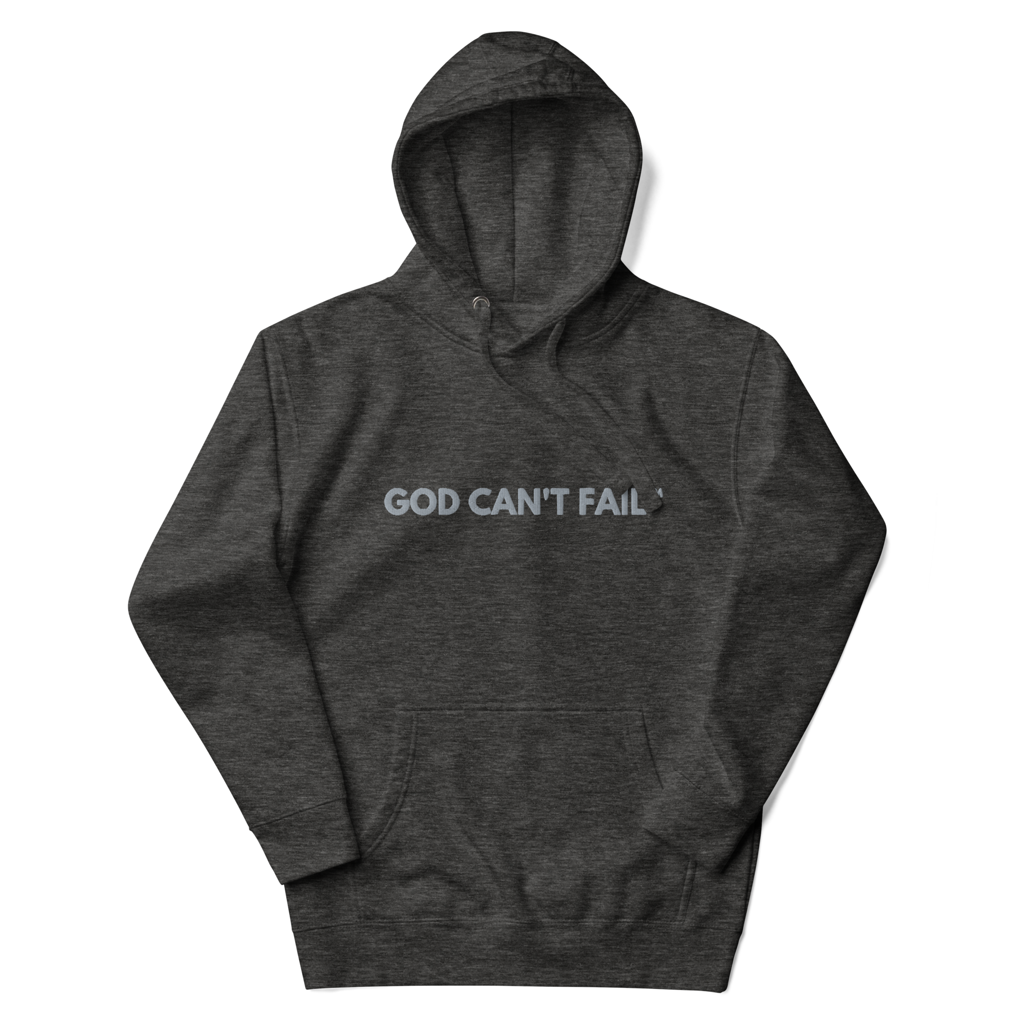GCF Hoodie - Grey Embroidery