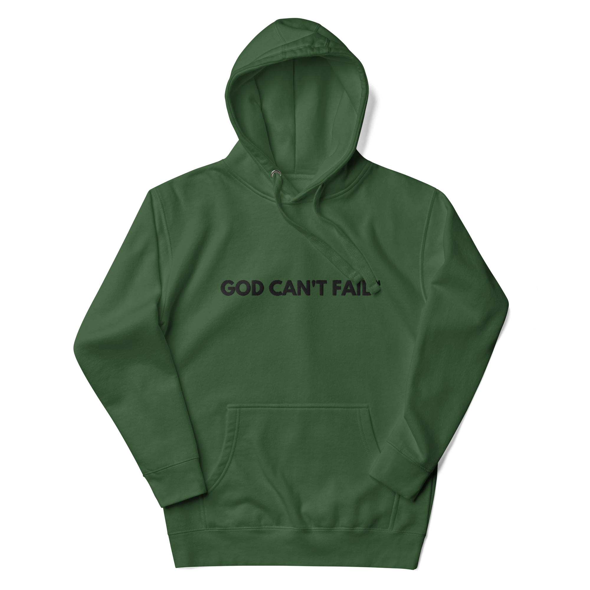 GCF Hoodie - Black Embroidery
