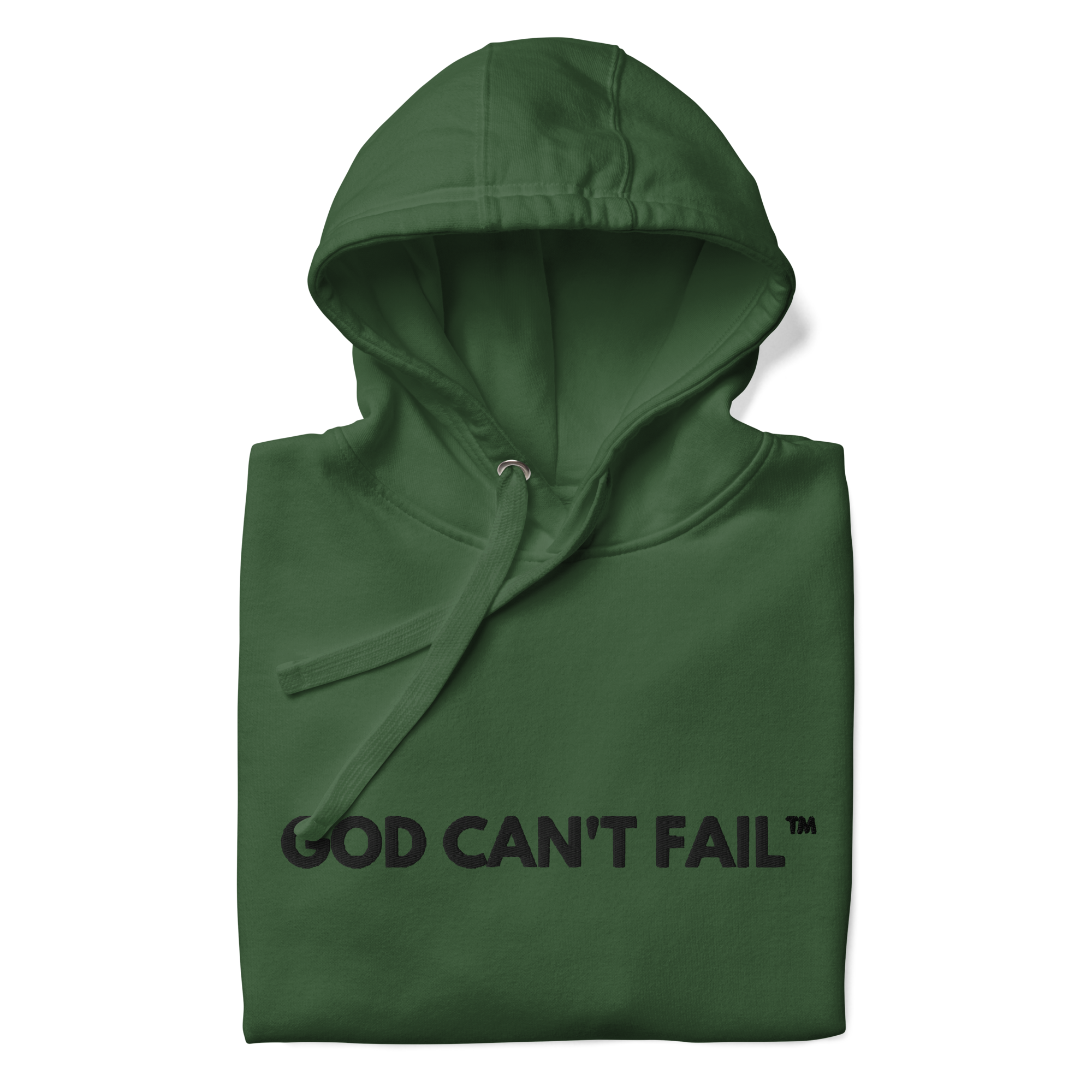 GCF Hoodie - Black Embroidery