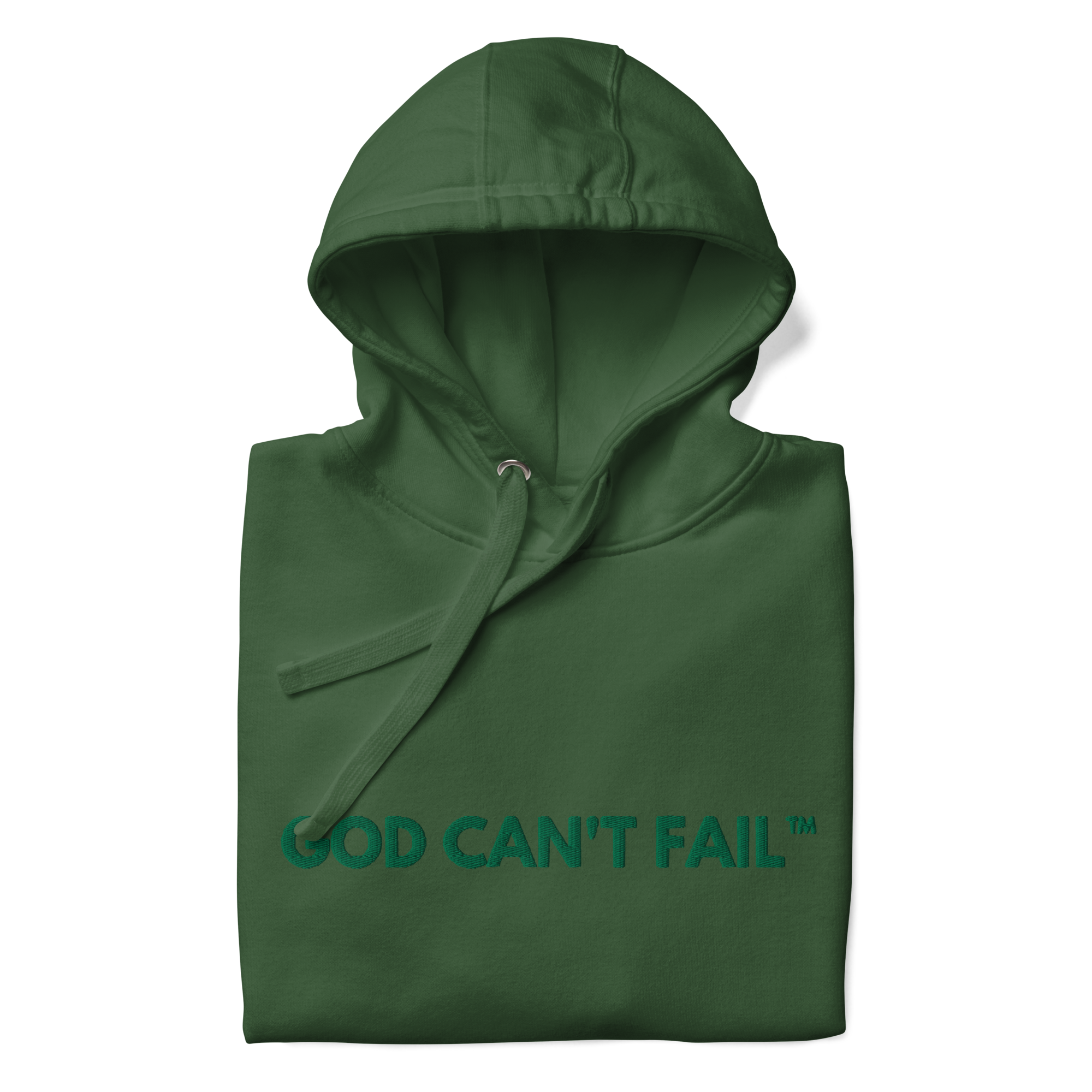 GCF Hoodie - Green Embroidery