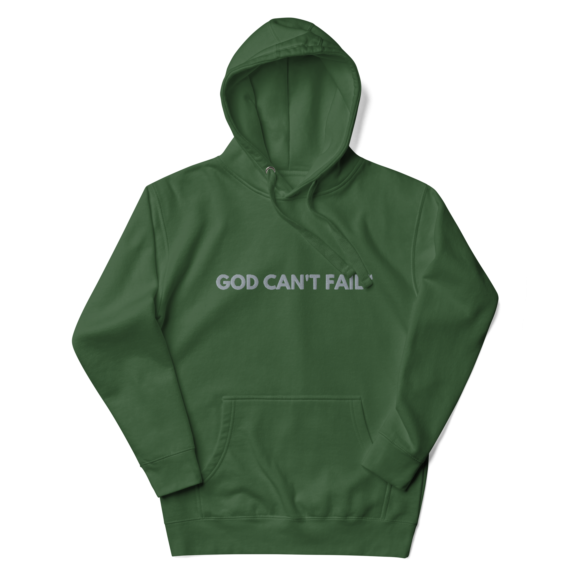 GCF Hoodie - Grey Embroidery