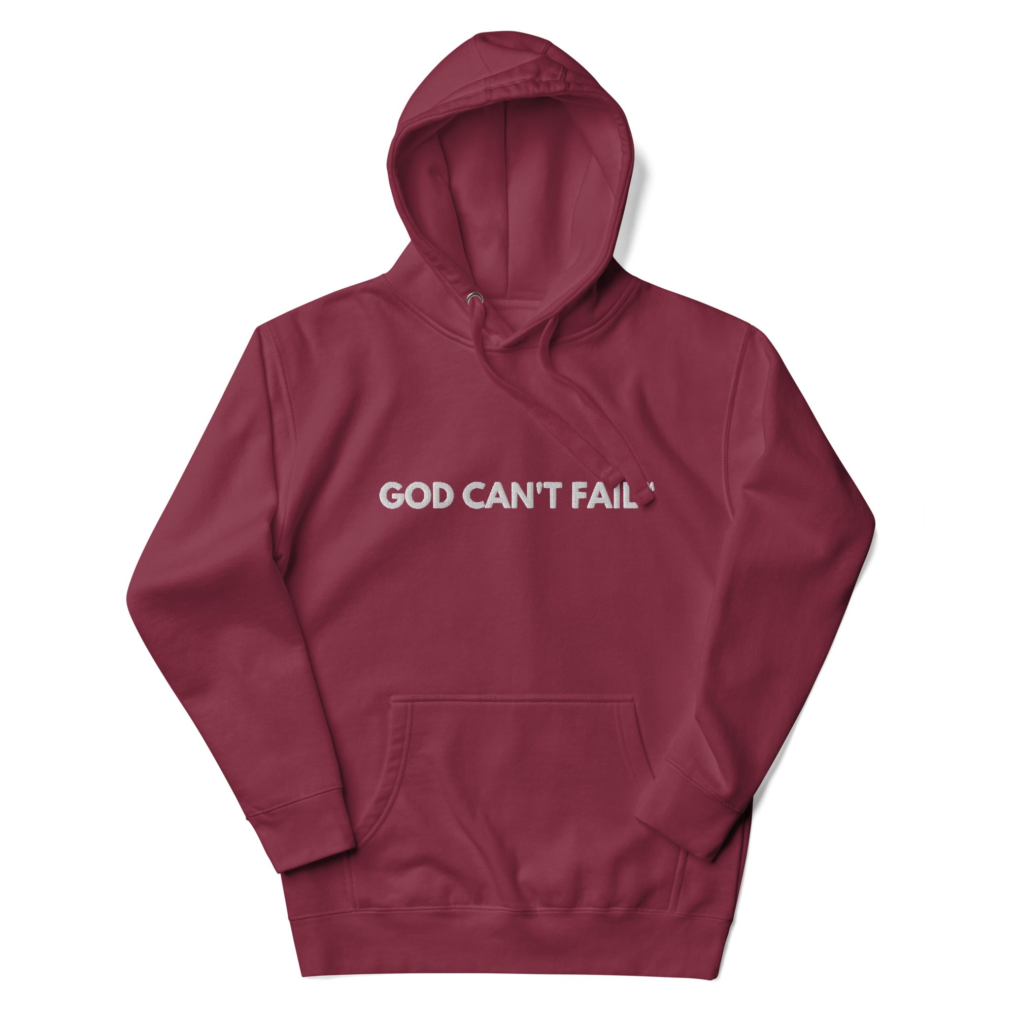 GCF Hoodie - White Embroidery