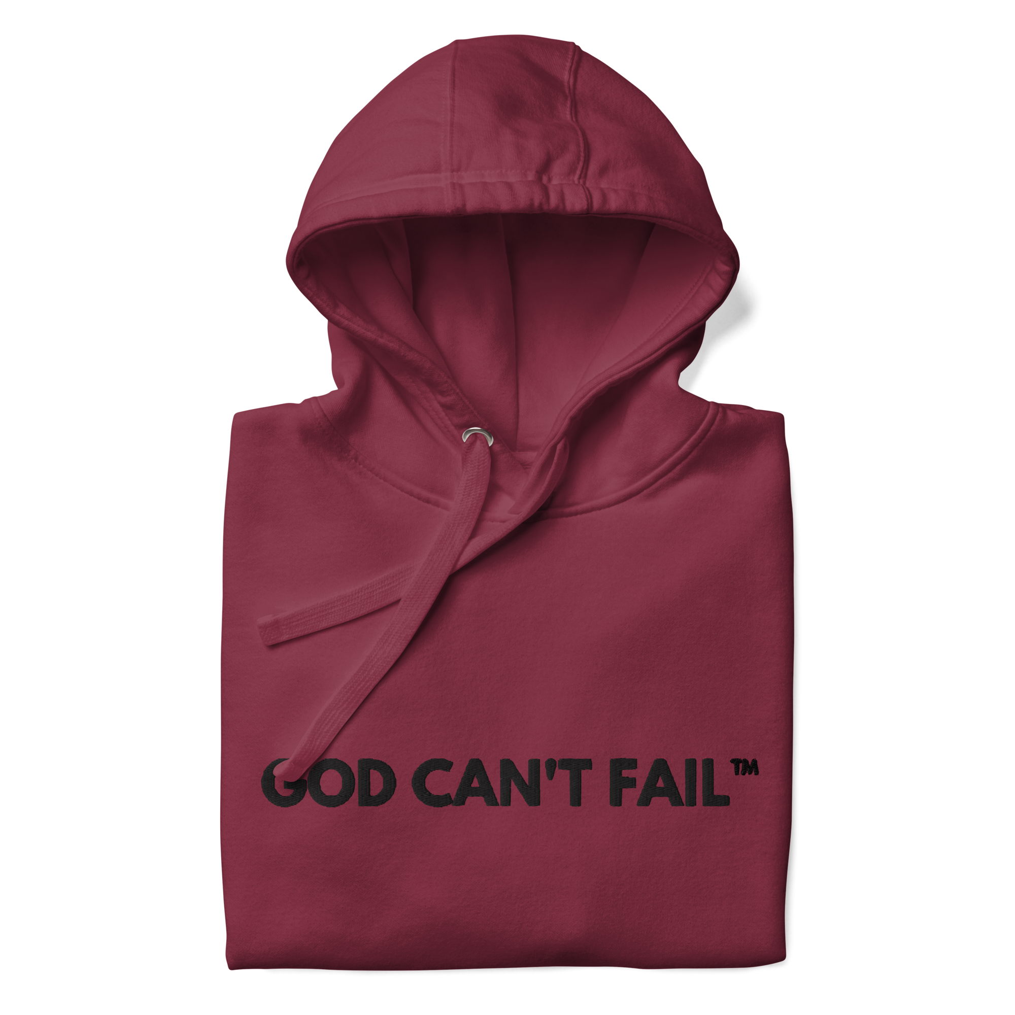 GCF Hoodie - Black Embroidery