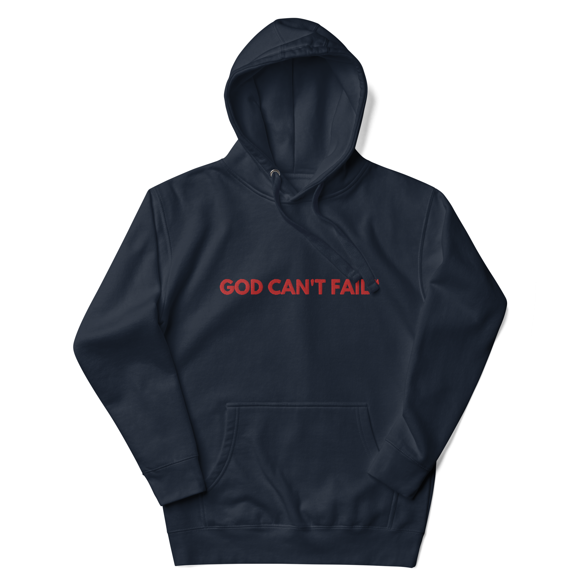 GCF Hoodie - Red Embroidery