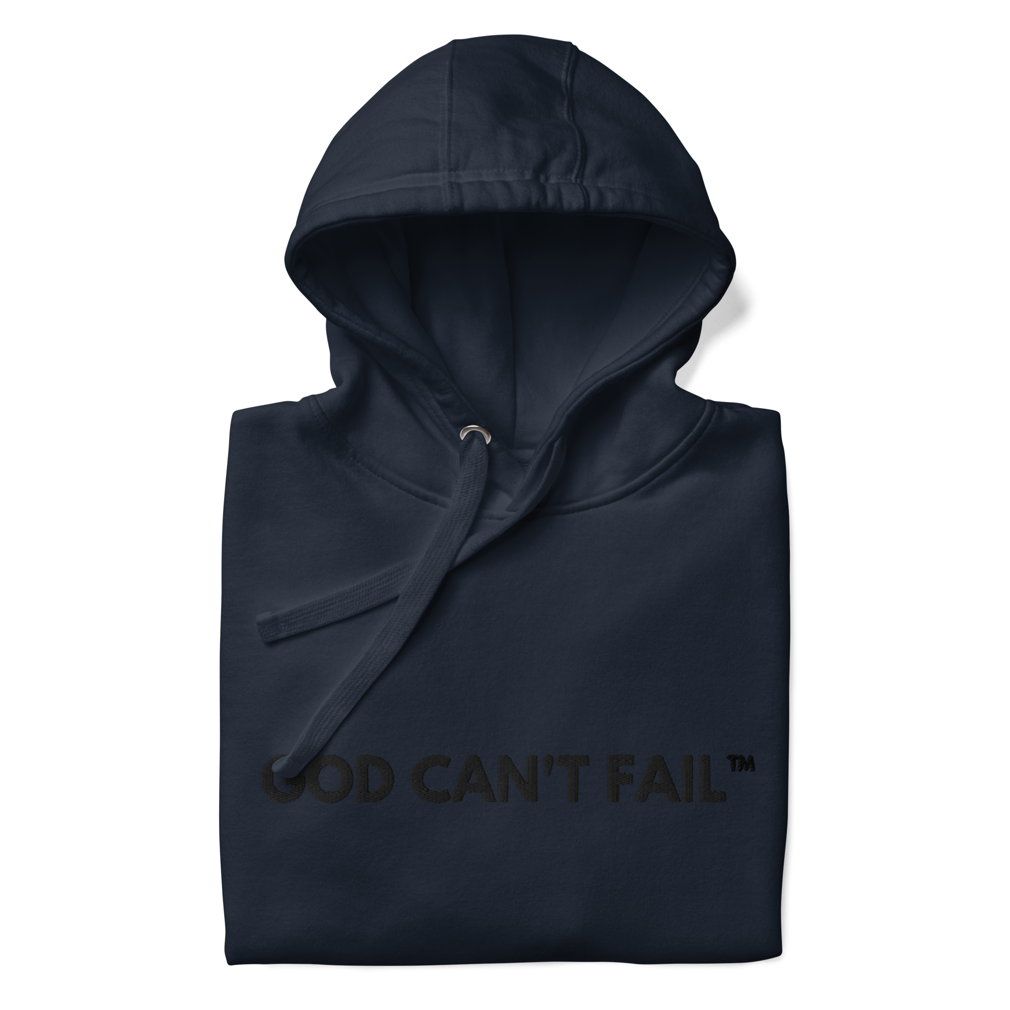 GCF Hoodie - Black Embroidery