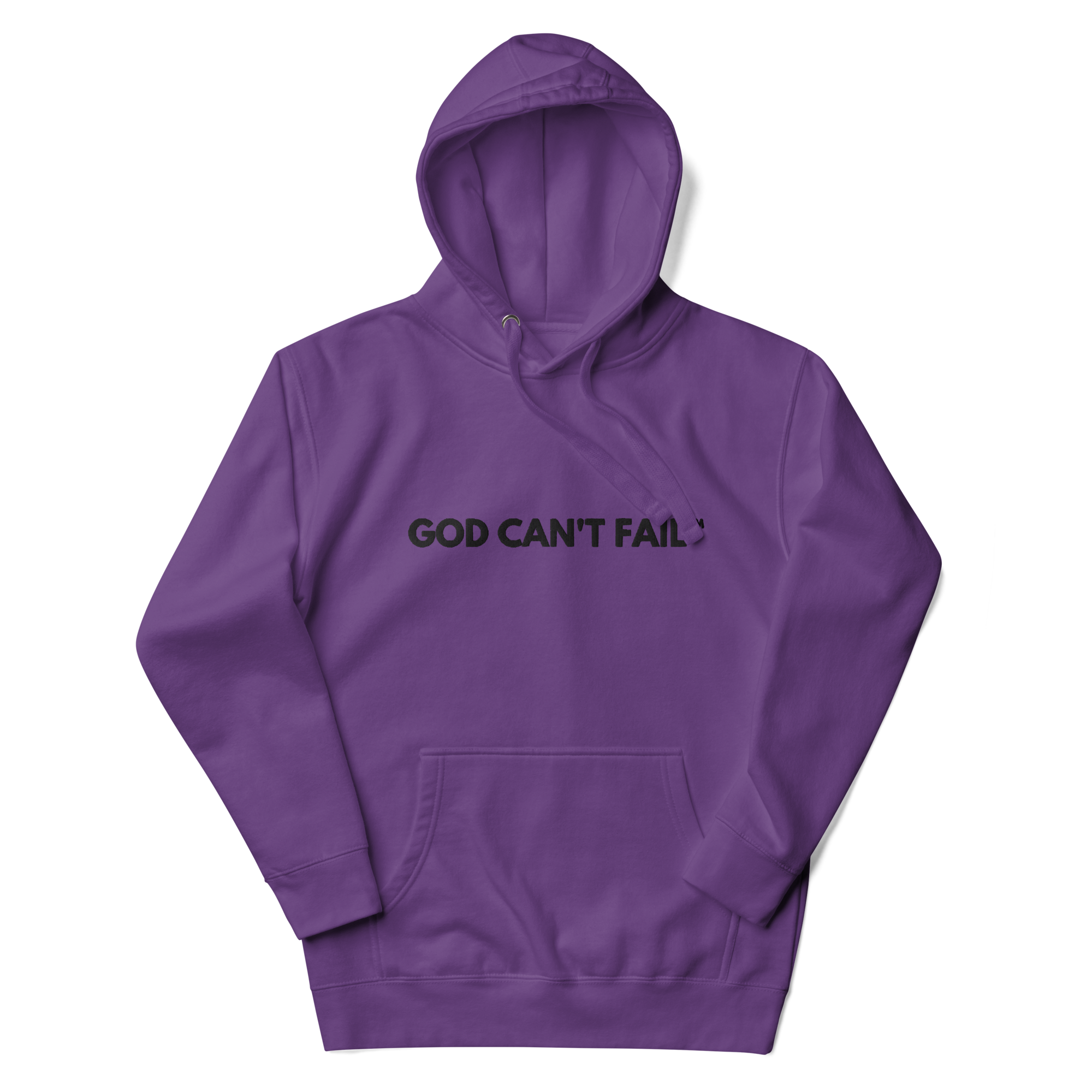 GCF Hoodie - Black Embroidery