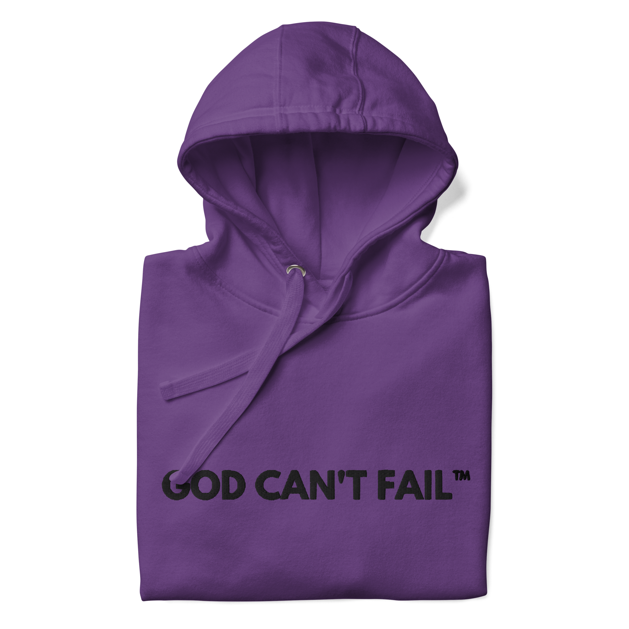 GCF Hoodie - Black Embroidery