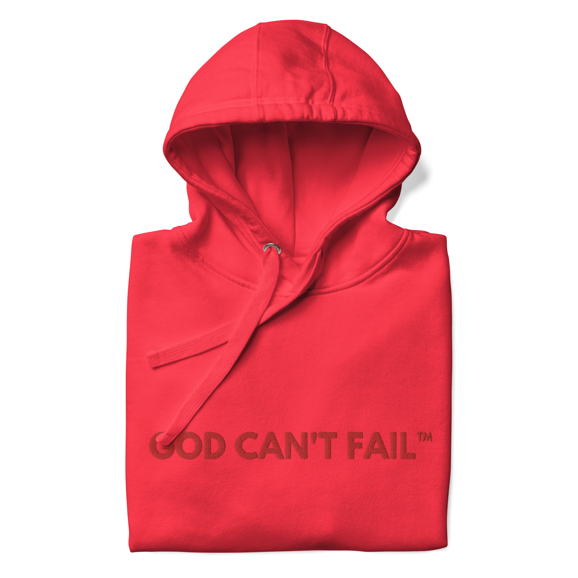GCF Hoodie - Red Embroidery
