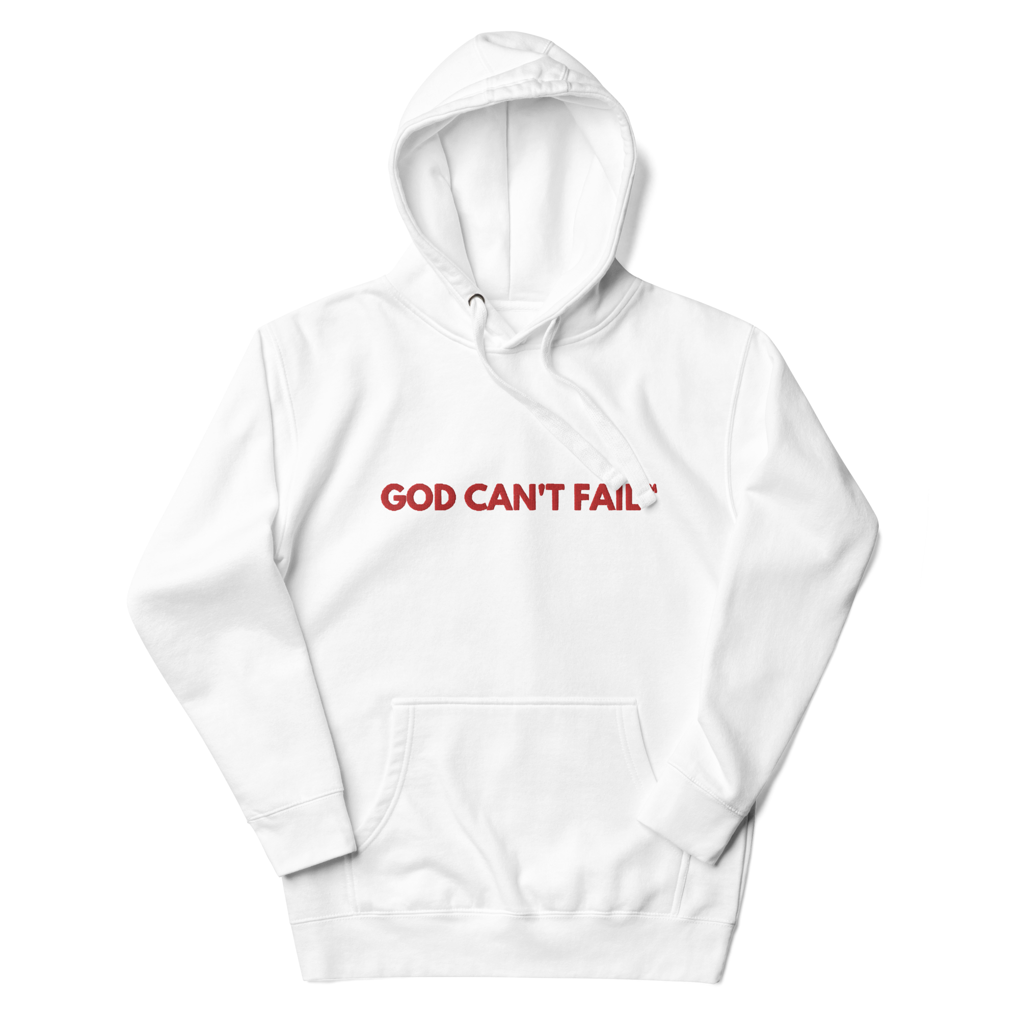 GCF Hoodie - Red Embroidery