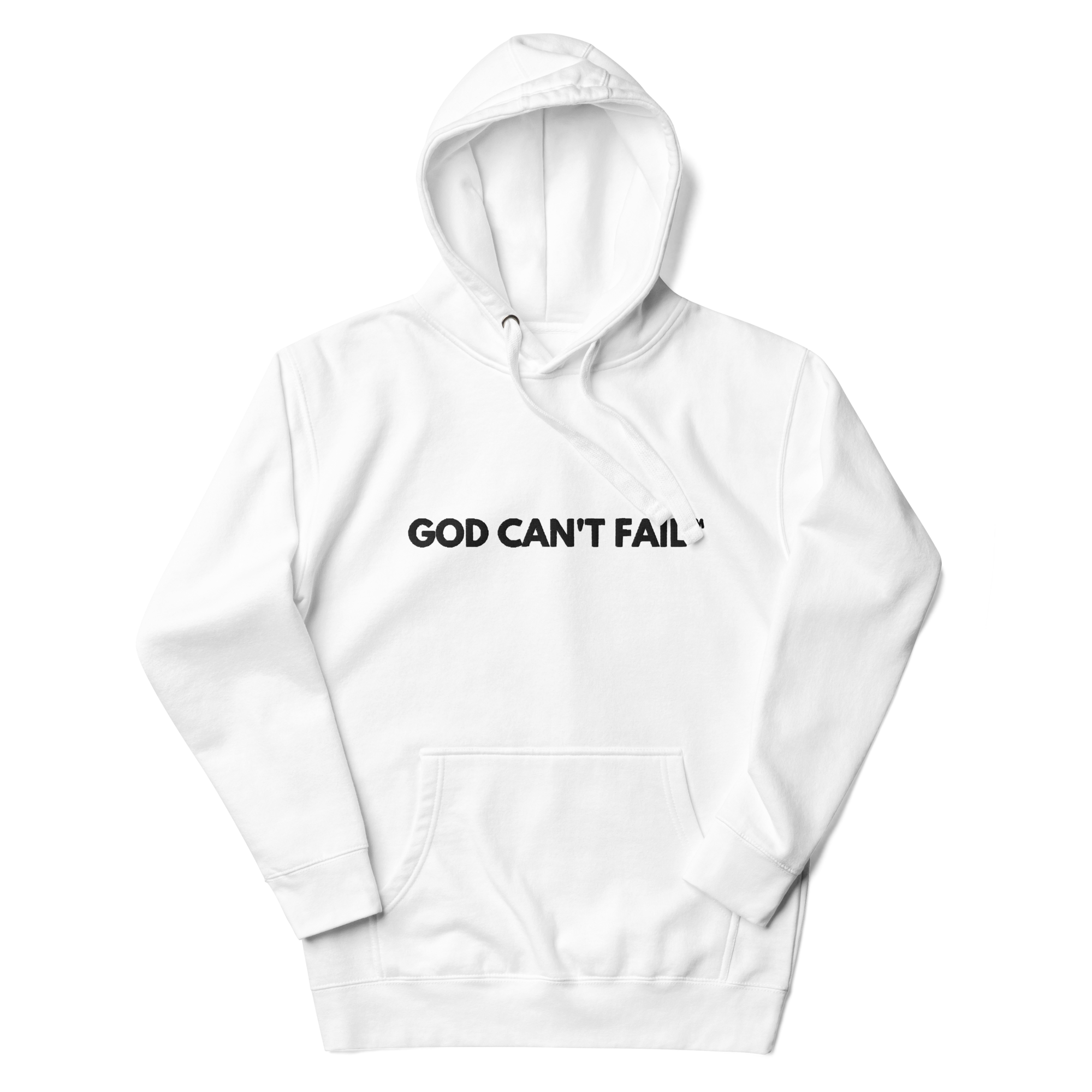 GCF Hoodie - Black Embroidery