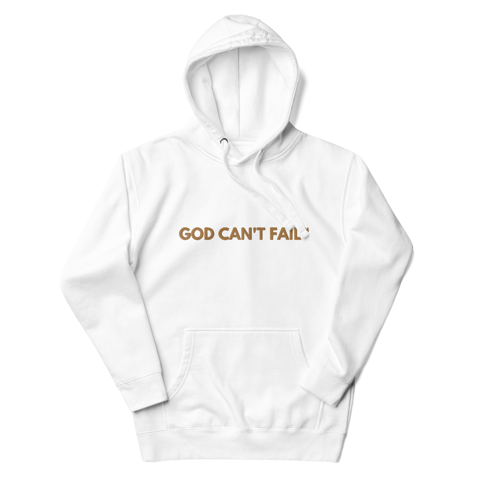 GCF Hoodie – Gold Embroidery
