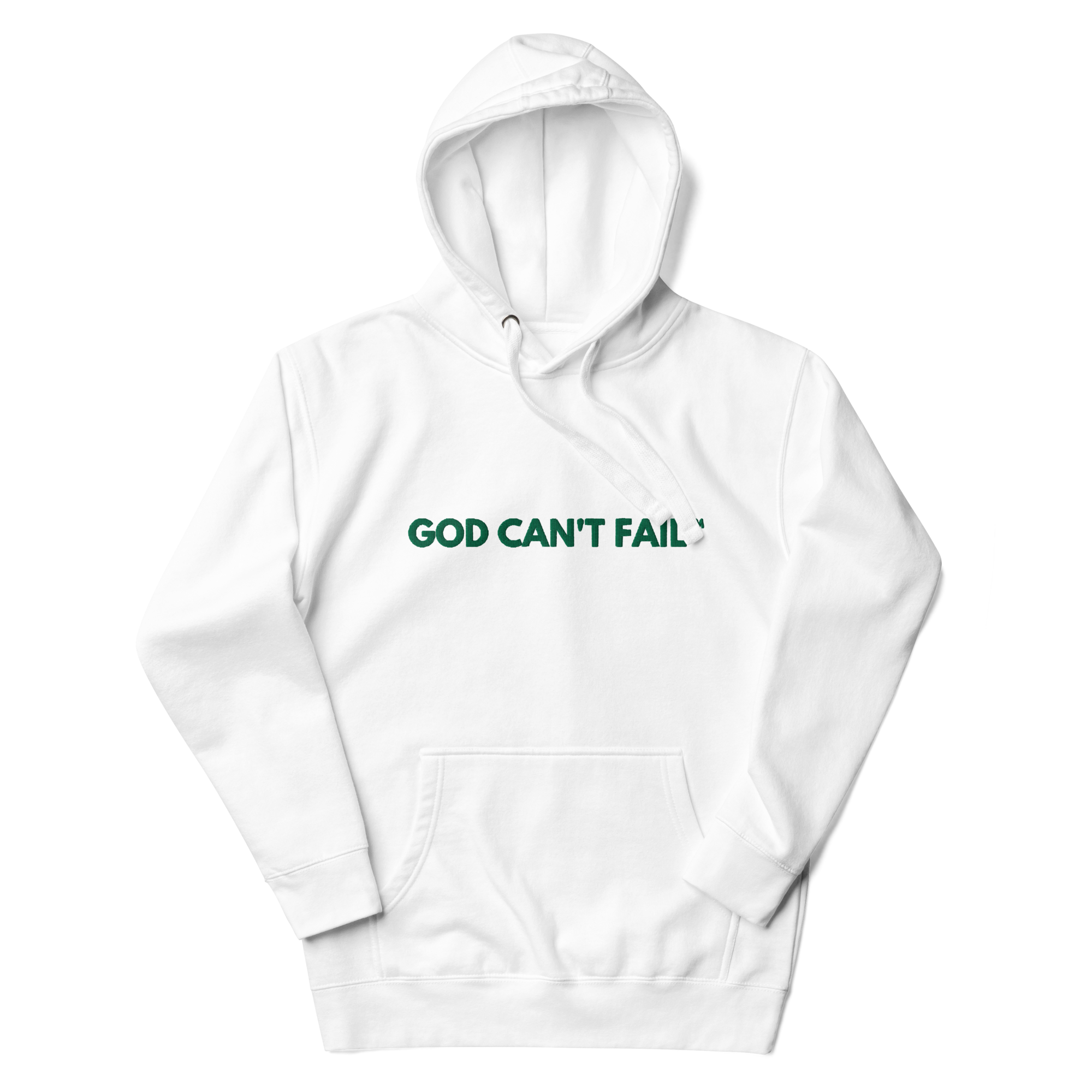 GCF Hoodie - Green Embroidery