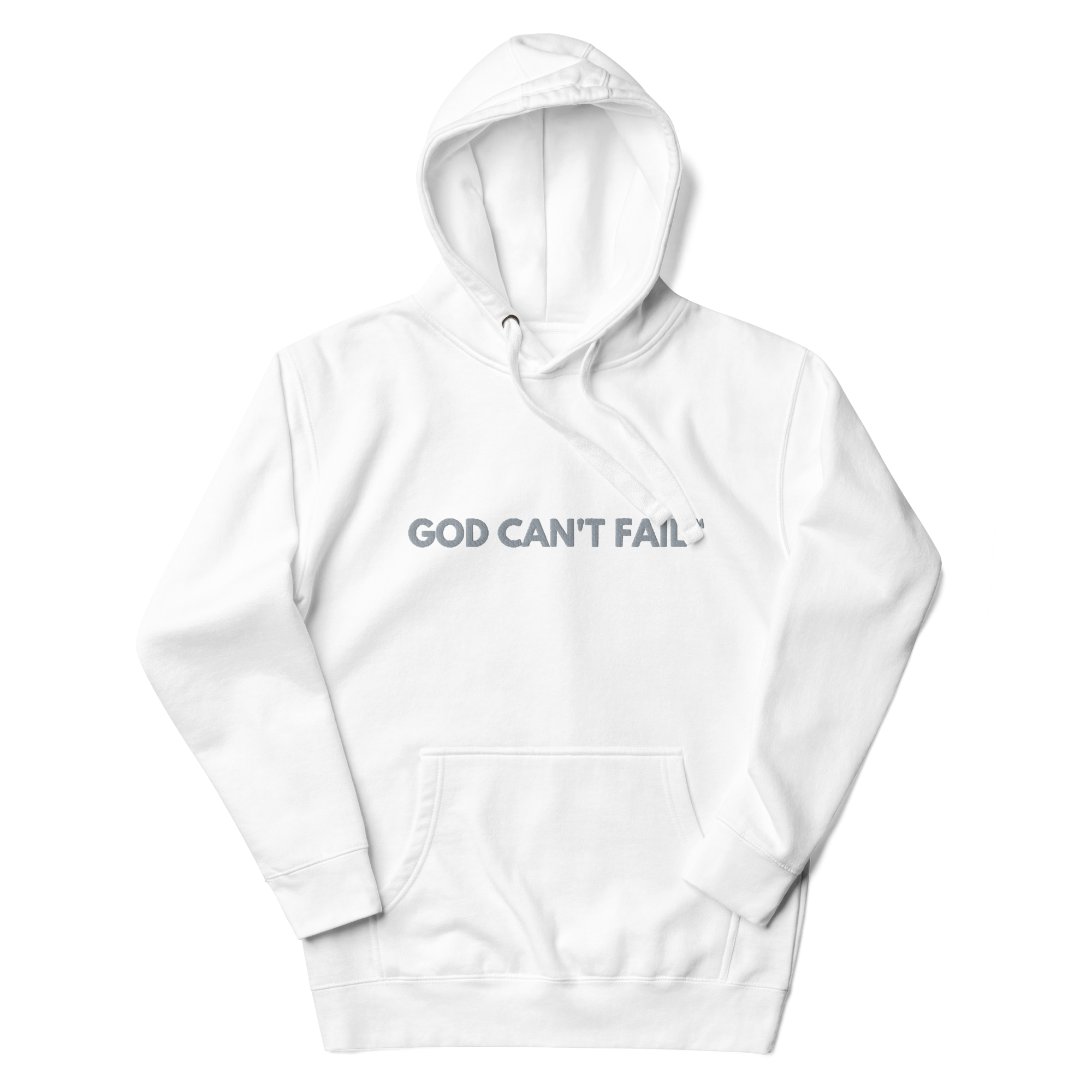 GCF Hoodie - Grey Embroidery