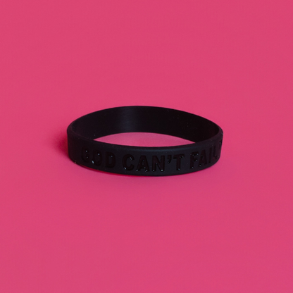 Black on Black Wristband