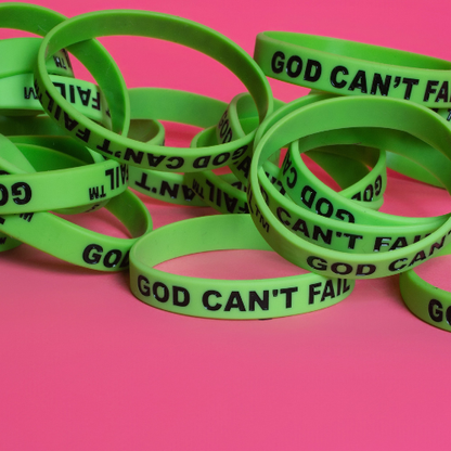 Black on Lime Green Wristband