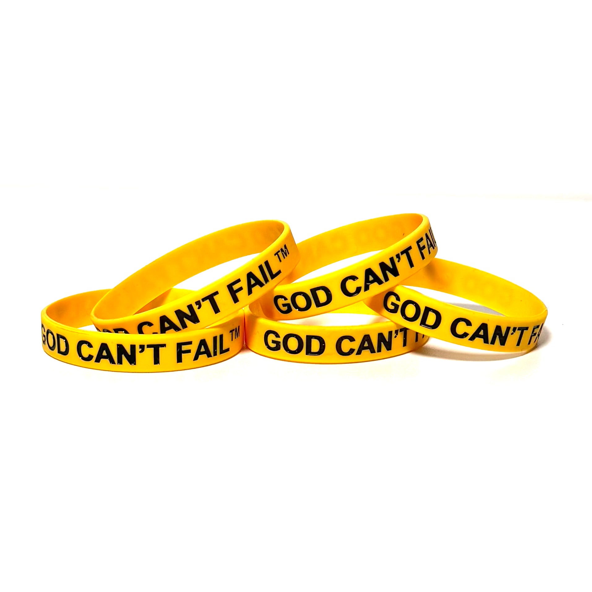 Black on Team Yellow Wristband