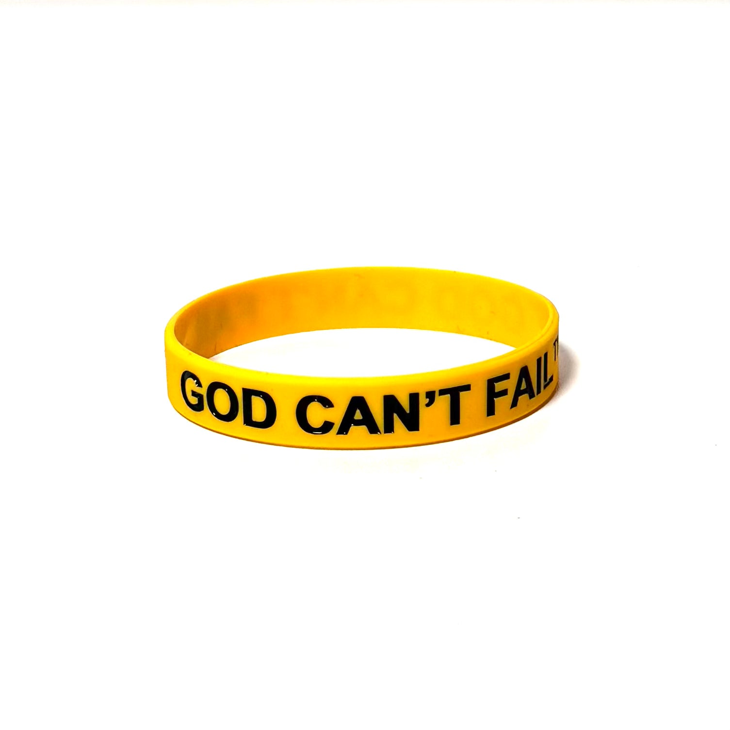 Black on Team Yellow Wristband
