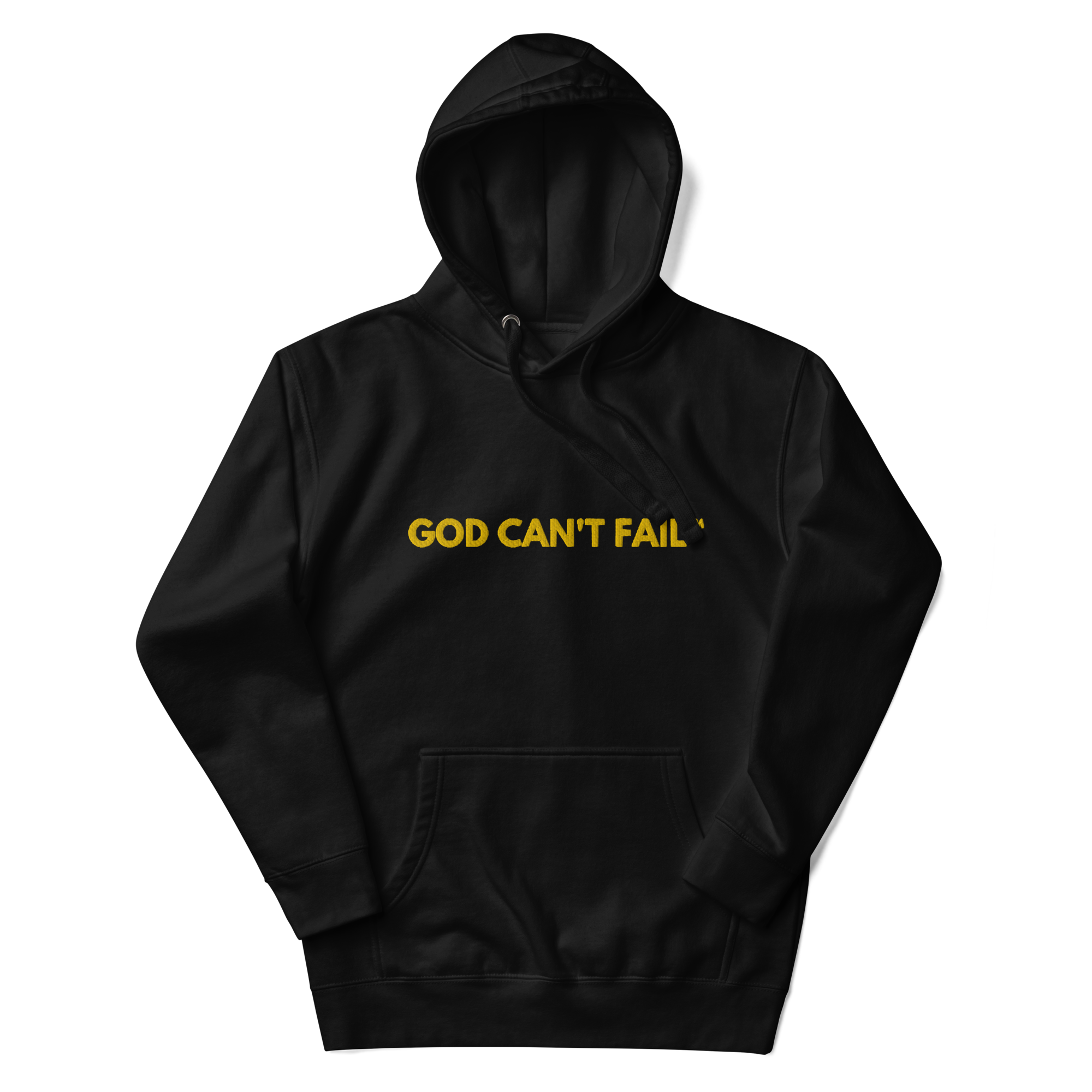 GCF Hoodie - Yellow Embroidery