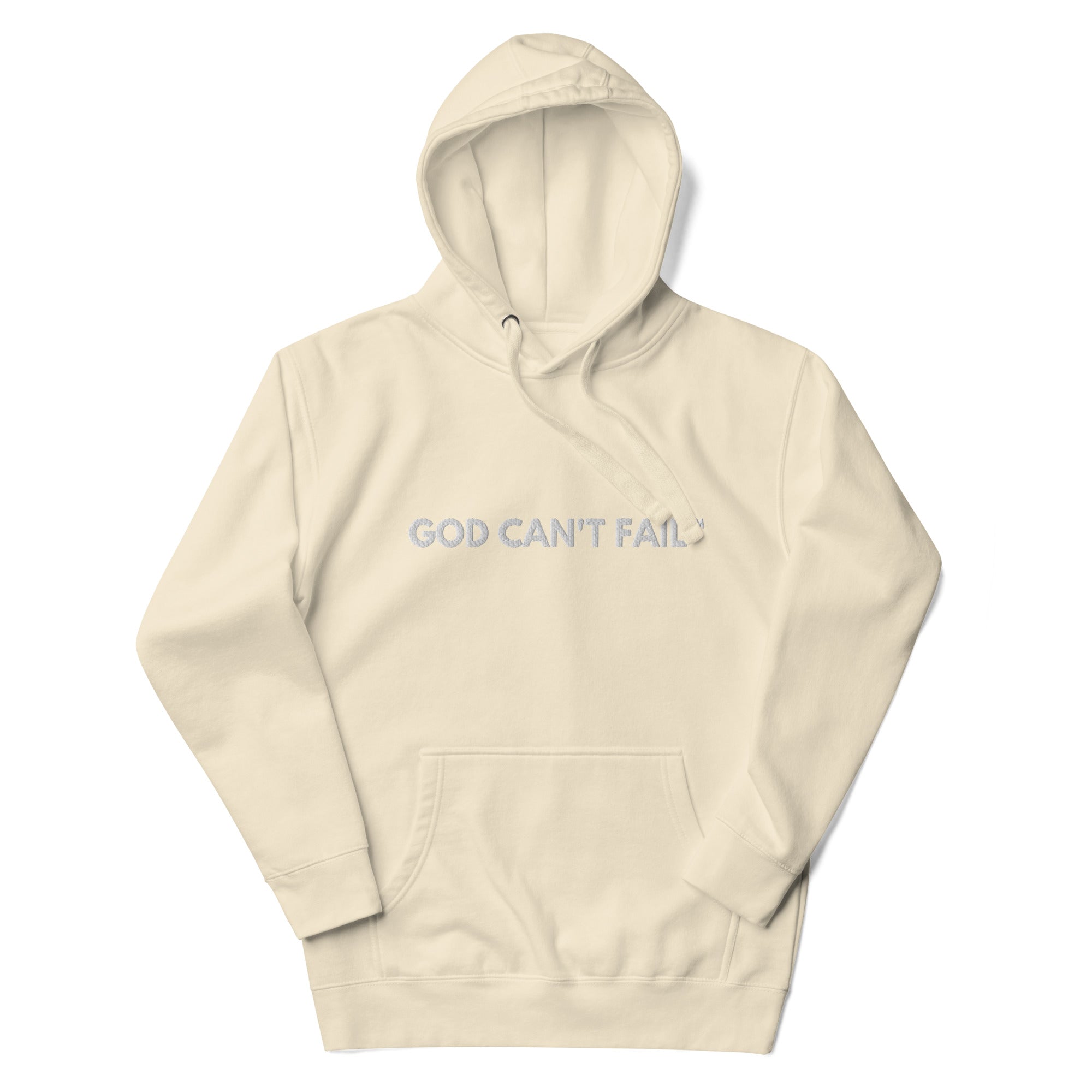 GCF Hoodie - White Embroidery