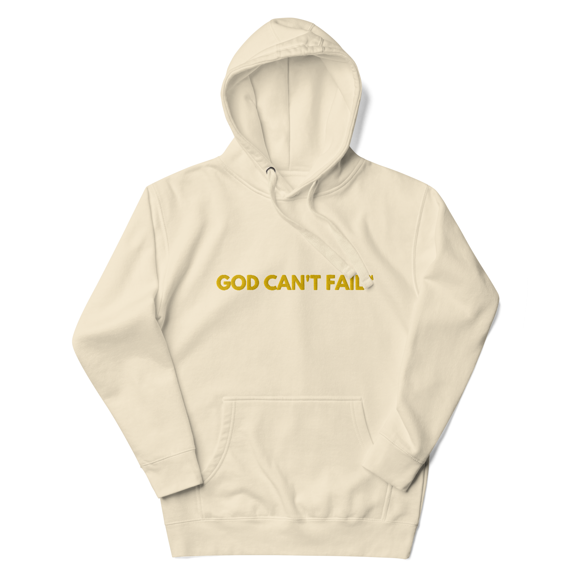 GCF Hoodie - Yellow Embroidery