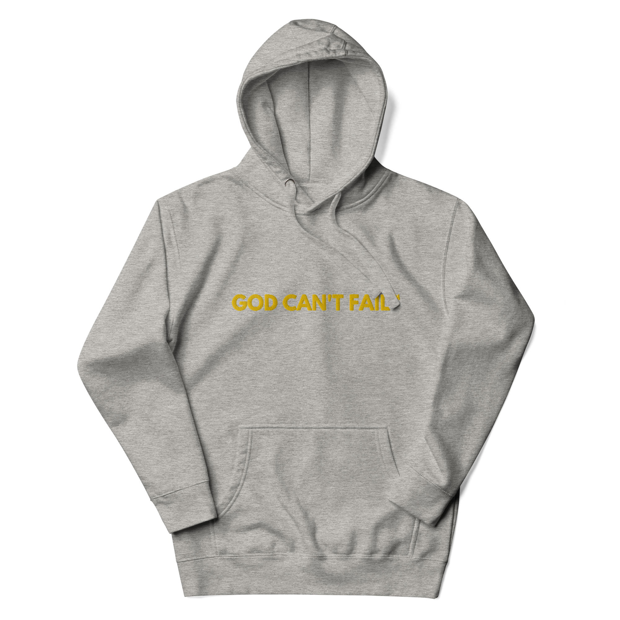 GCF Hoodie - Yellow Embroidery