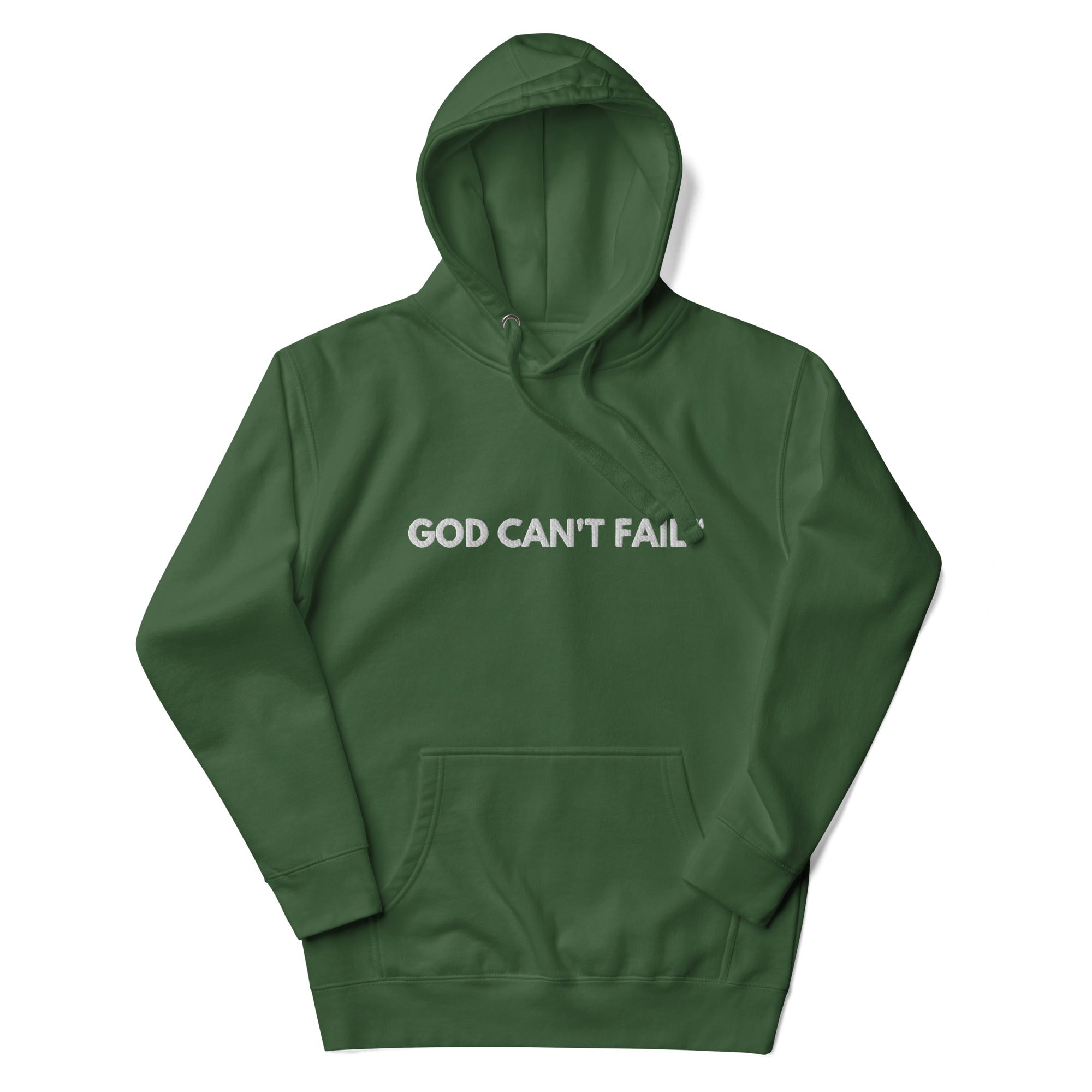 GCF Hoodie - White Embroidery