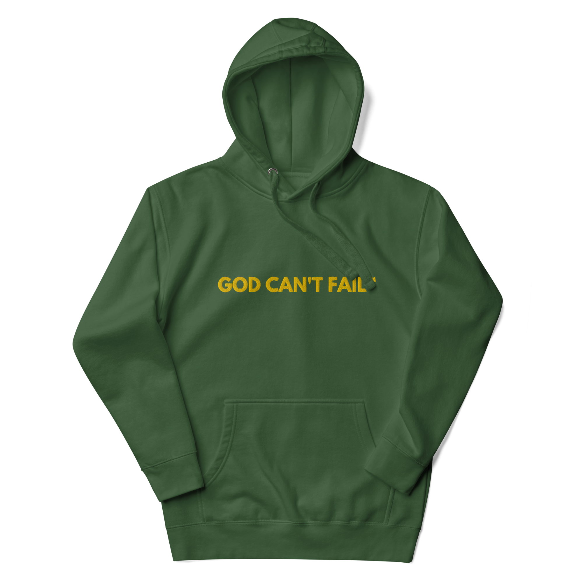 GCF Hoodie - Yellow Embroidery