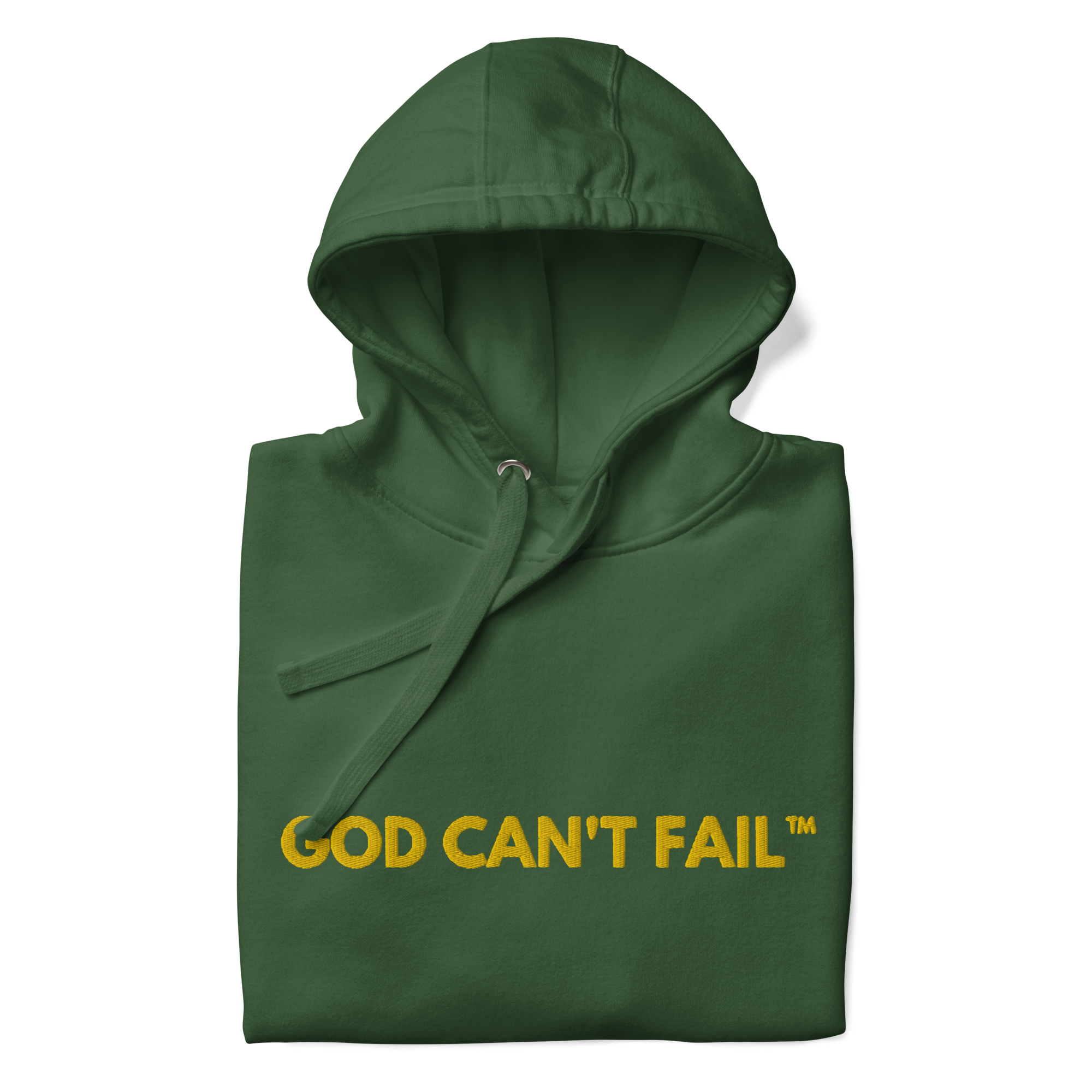 GCF Hoodie - Yellow Embroidery