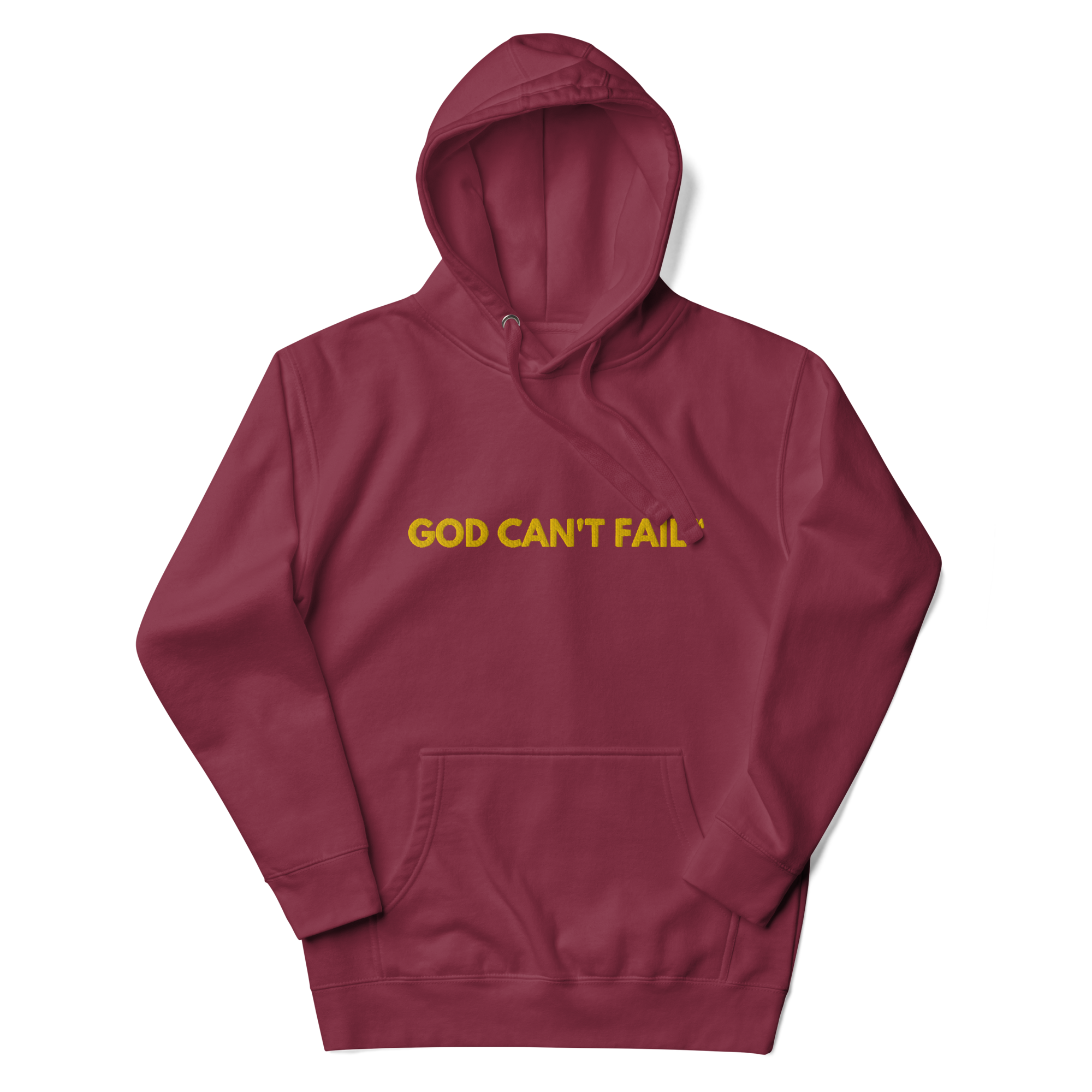 GCF Hoodie - Yellow Embroidery