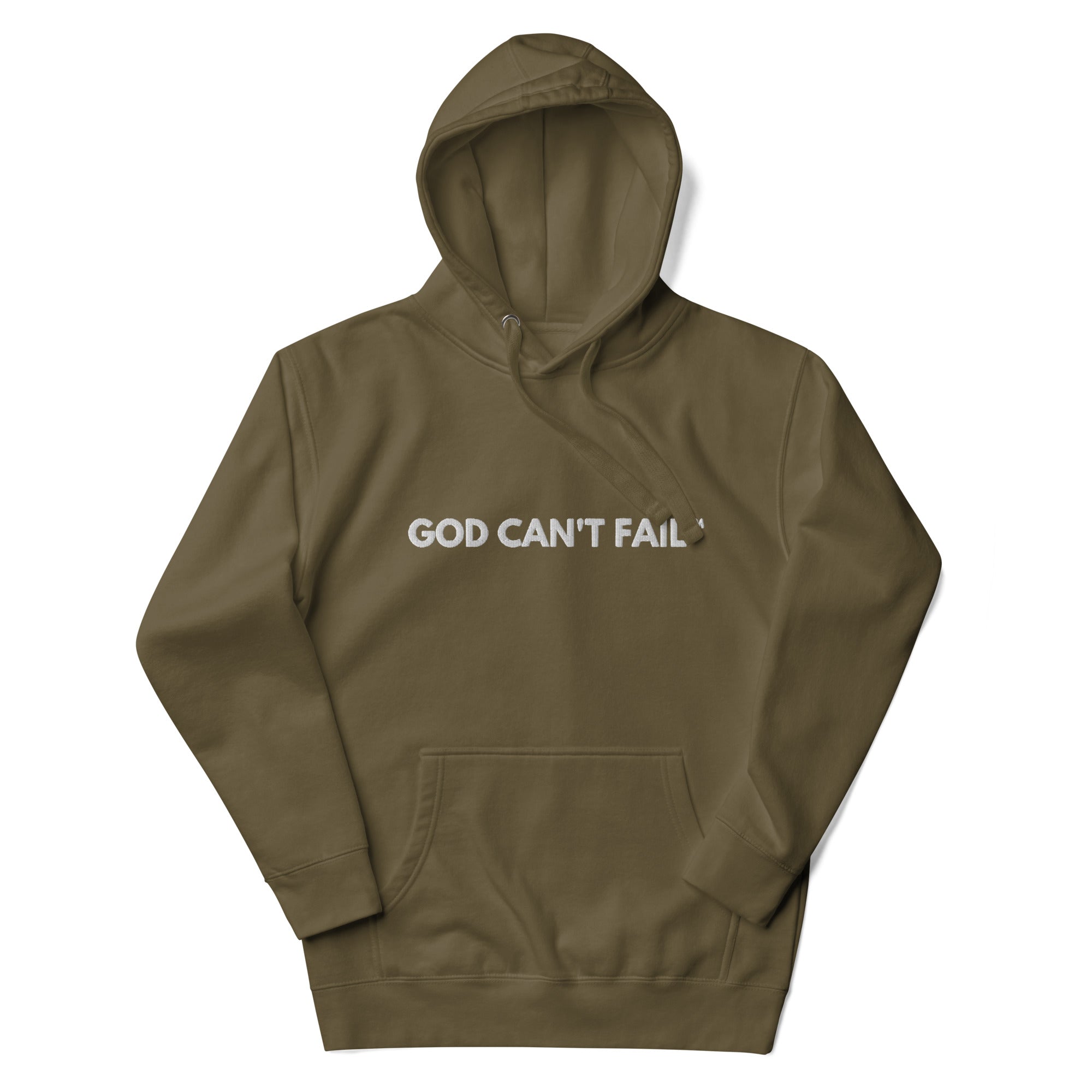 GCF Hoodie - White Embroidery