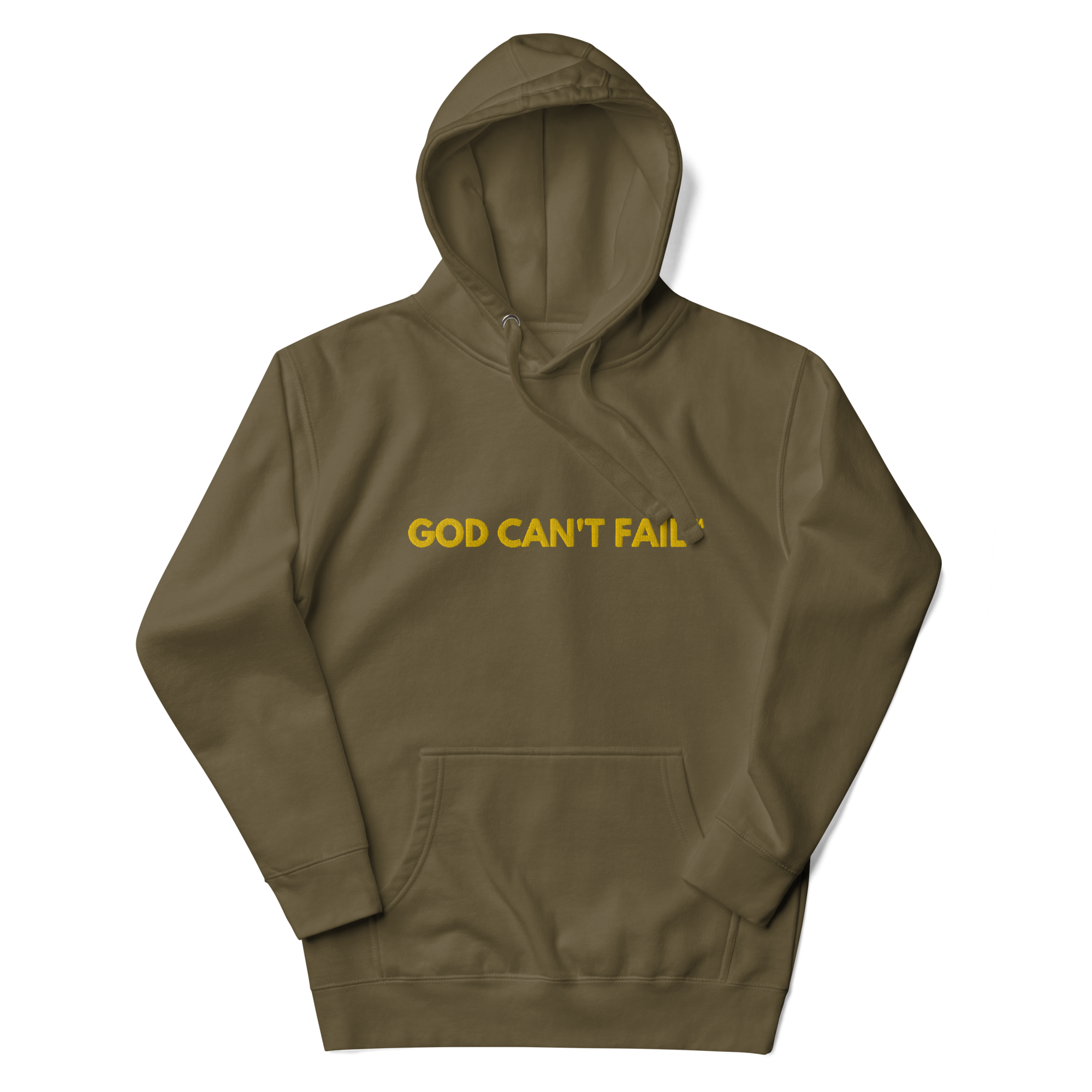 GCF Hoodie - Yellow Embroidery