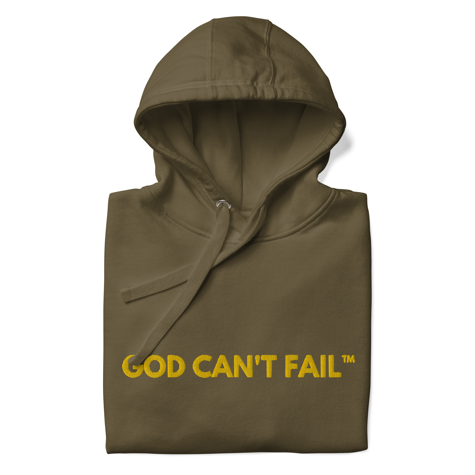 GCF Hoodie - Yellow Embroidery