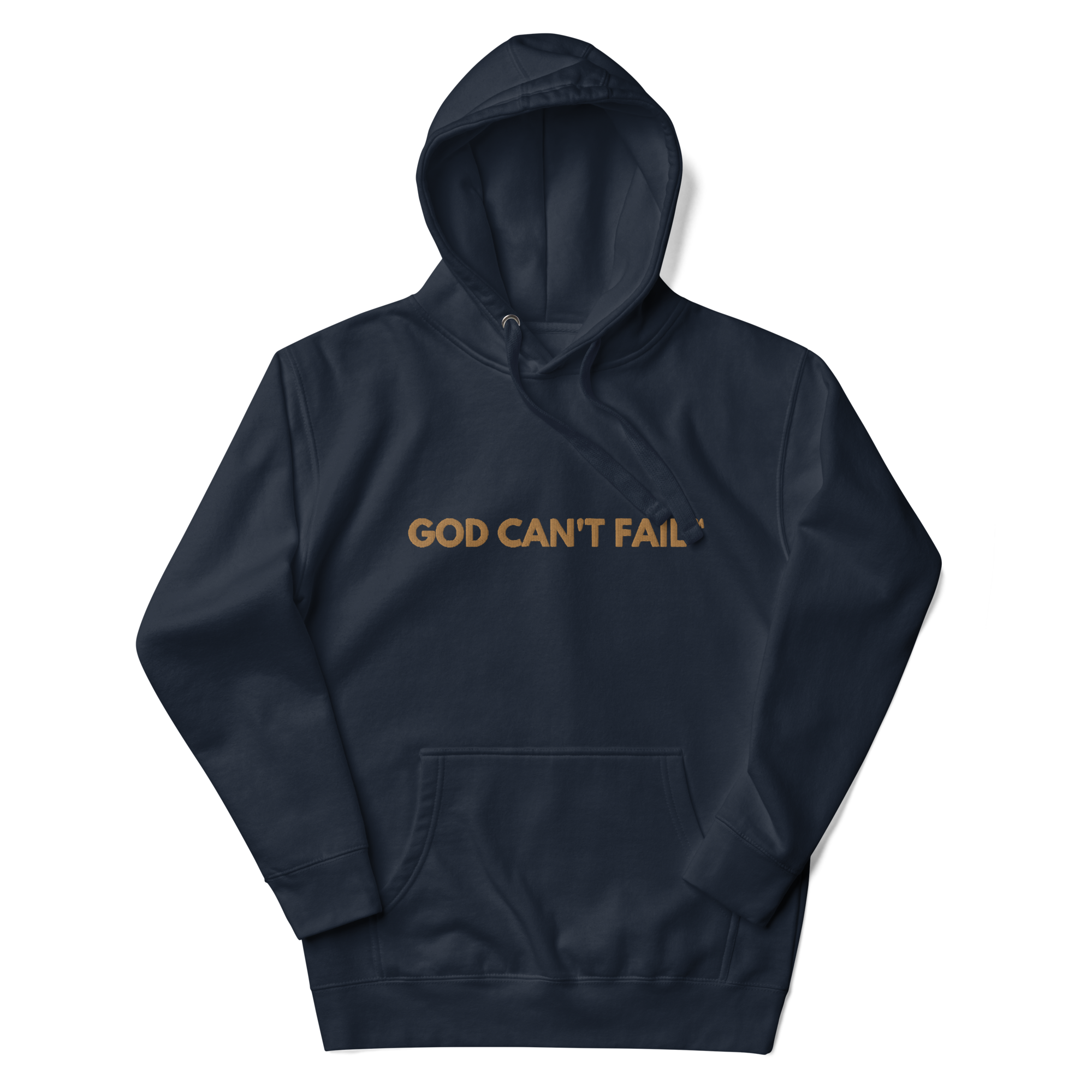 GCF Hoodie – Gold Embroidery