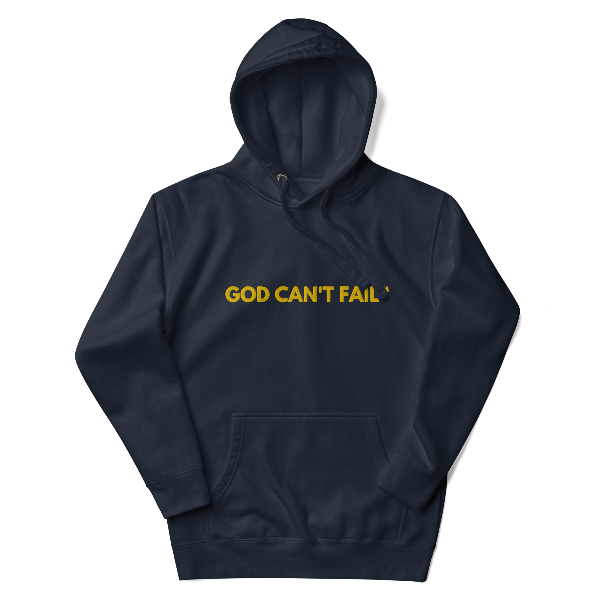 GCF Hoodie - Yellow Embroidery