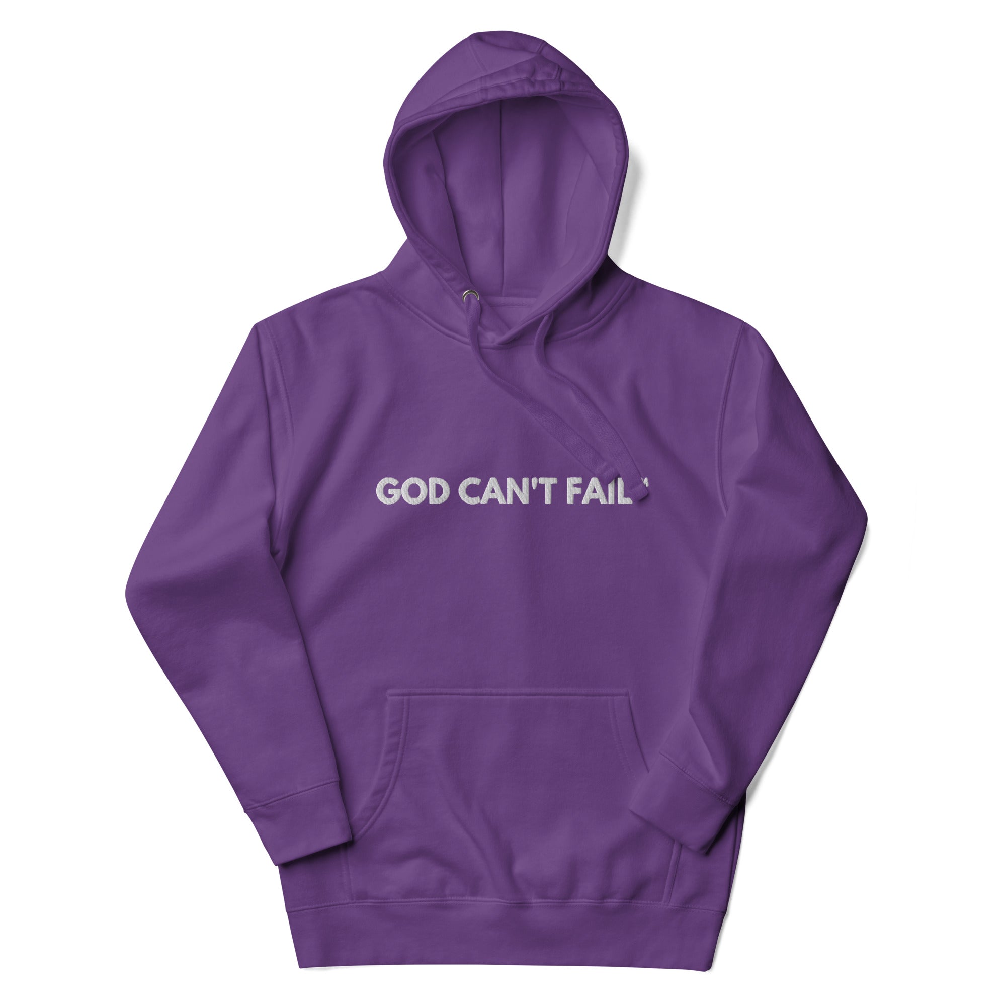GCF Hoodie - White Embroidery