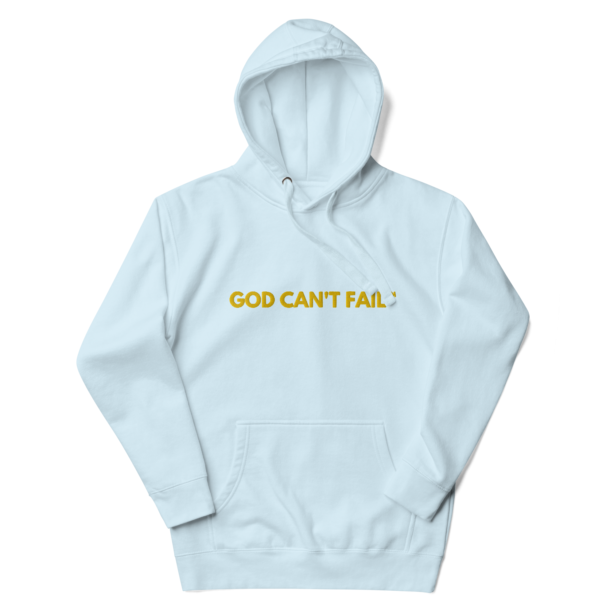 GCF Hoodie - Yellow Embroidery