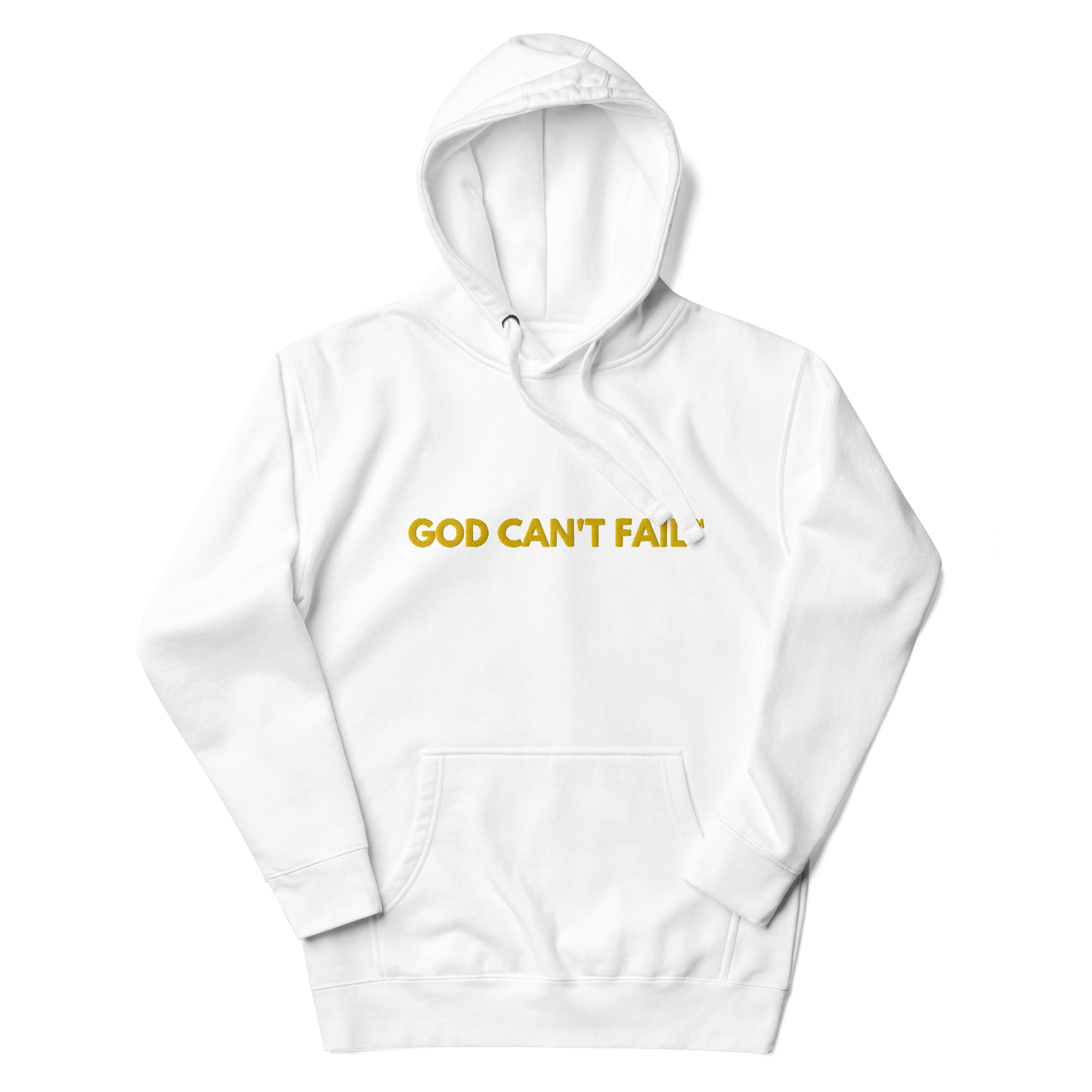 GCF Hoodie - Yellow Embroidery