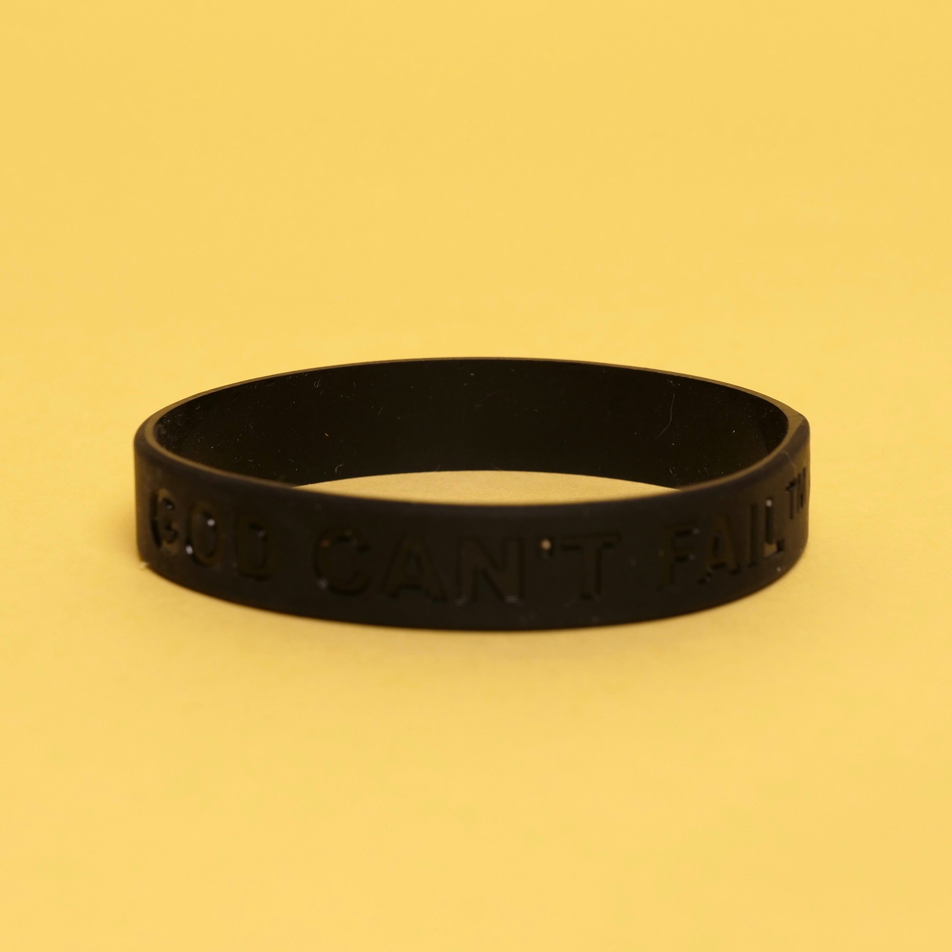 Black on Black Wristband